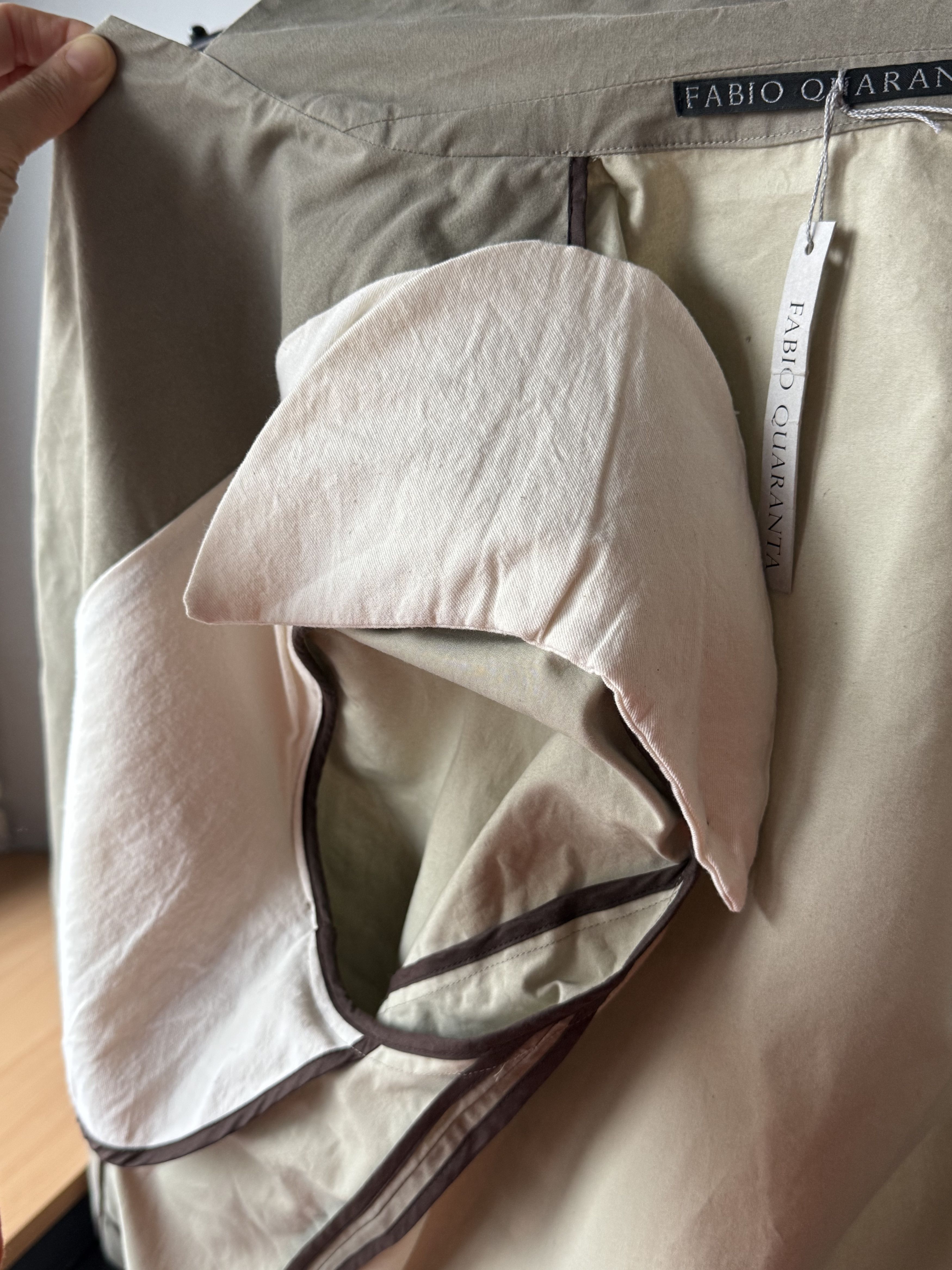 FABIO QUARANTA Fabio Quaranta Unlined Classic Cotton Blazer Jacket Rare Size 48R - 13 Thumbnail