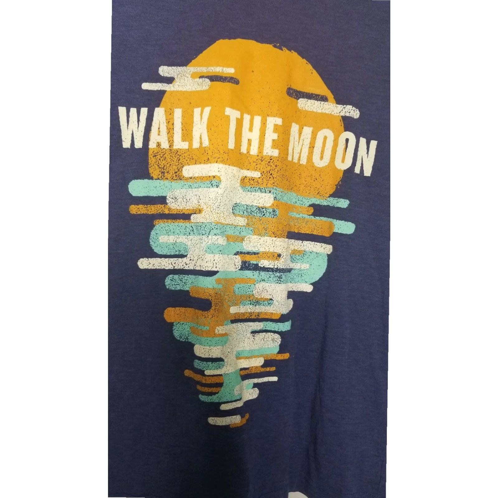 Vintage Walk the Moon Band Tour T Shirt Mens Blue Graphic Tee Small Size US S / EU 44-46 / 1 - 2 Thumbnail