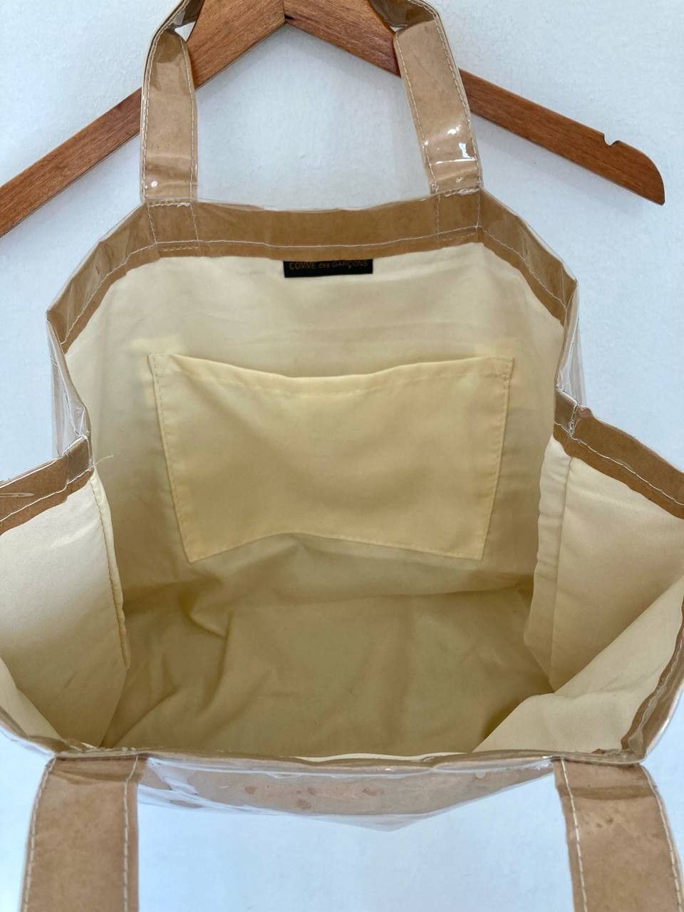 Comme des Garcons PVC Kraft Paper Comme des Garçons Tote Bag Size ONE SIZE - 6 Thumbnail