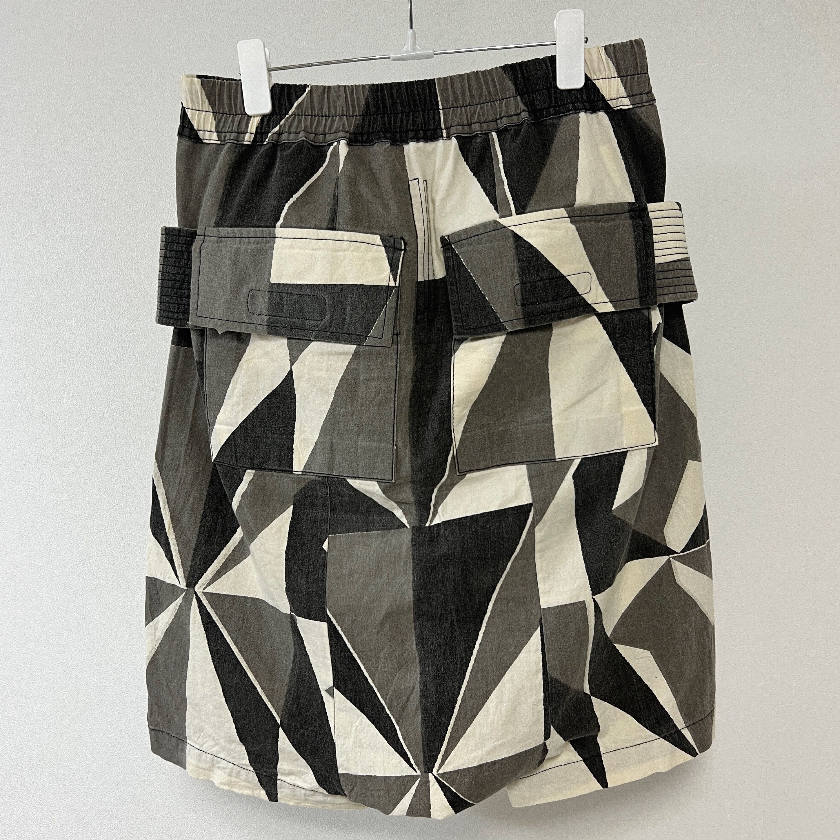 Rick Owens Rick Owens SS13 DRKSHDW Cargo Pod Shorts Geometric Camo Size US 30 / EU 46 - 2 Thumbnail