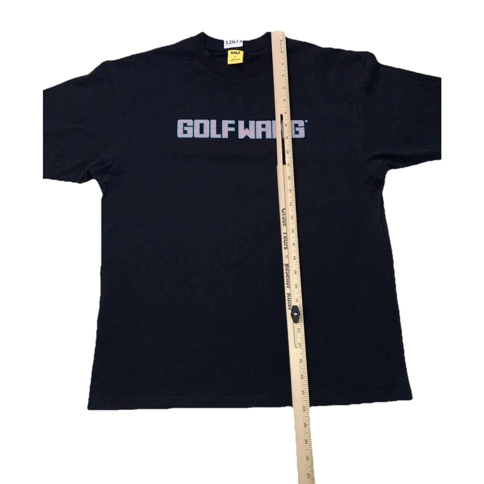 Golf Wang Golf Wang Pixel Graphic Logo Men’s T-Shirt L Black - 12674 Size US L / EU 52-54 / 3 - 6 Thumbnail