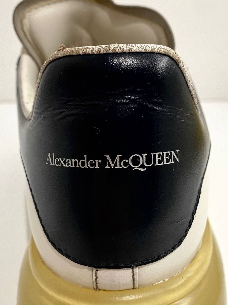 Alexander McQueen Alexander McQueen White Logo Oversize Shoes Sneakers Size US 6 / IT 36 - 14 Thumbnail