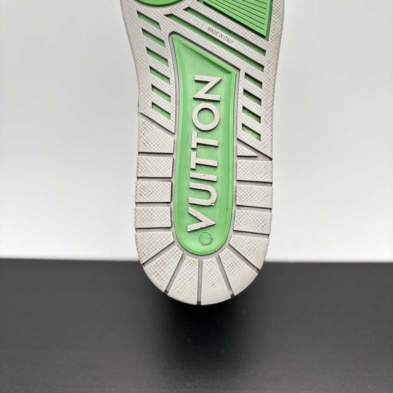 Louis Vuitton Louis Vuitton Trainer ' Green Grey ' | GOOD CONDITION! Size US 11.5 / EU 44-45 - 18 Thumbnail