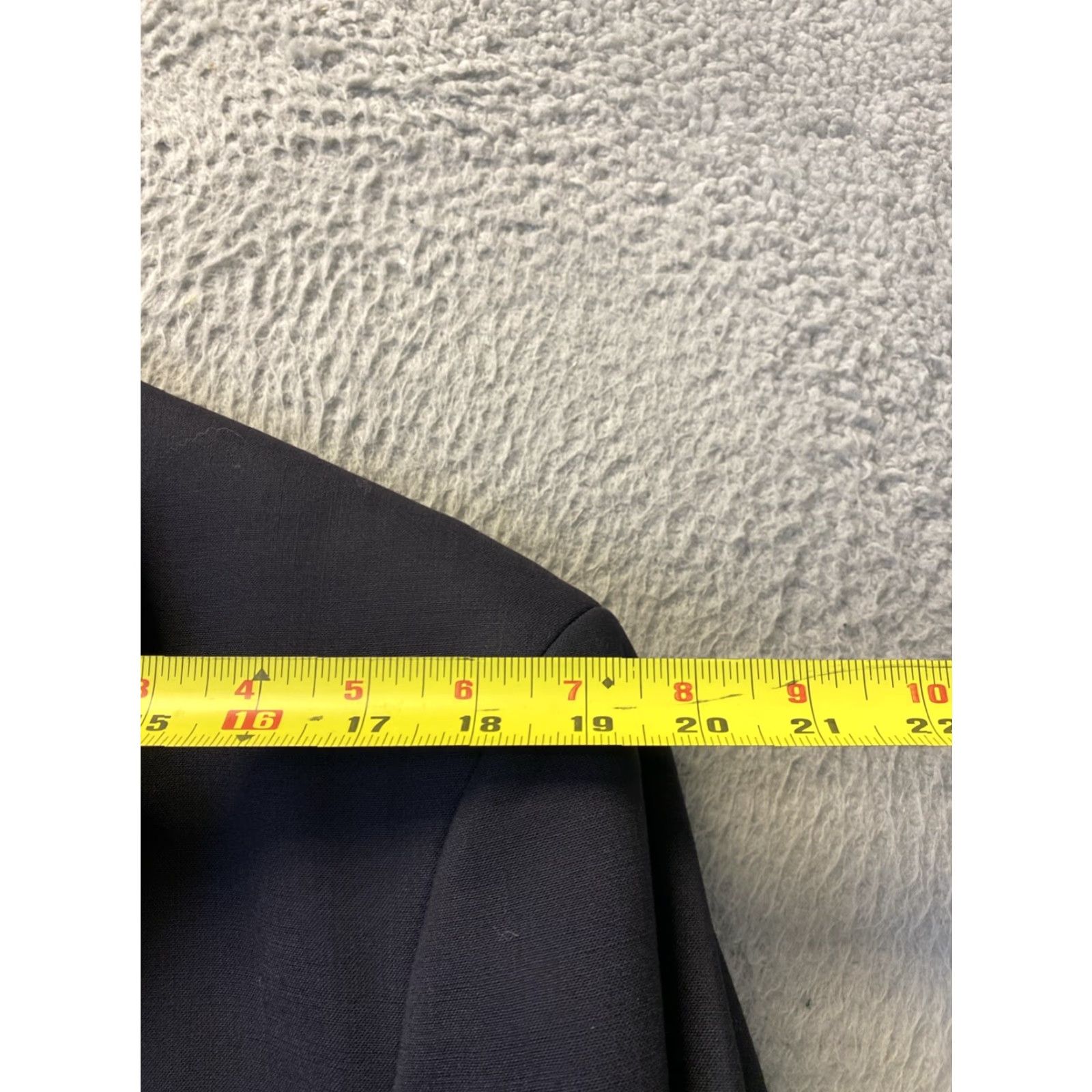Jos. A. Bank VINTAGE Jos. A. Bank Blazer 42L Navy Blue Notch Lapel Sport Coat Mens Size 42R - 7 Thumbnail
