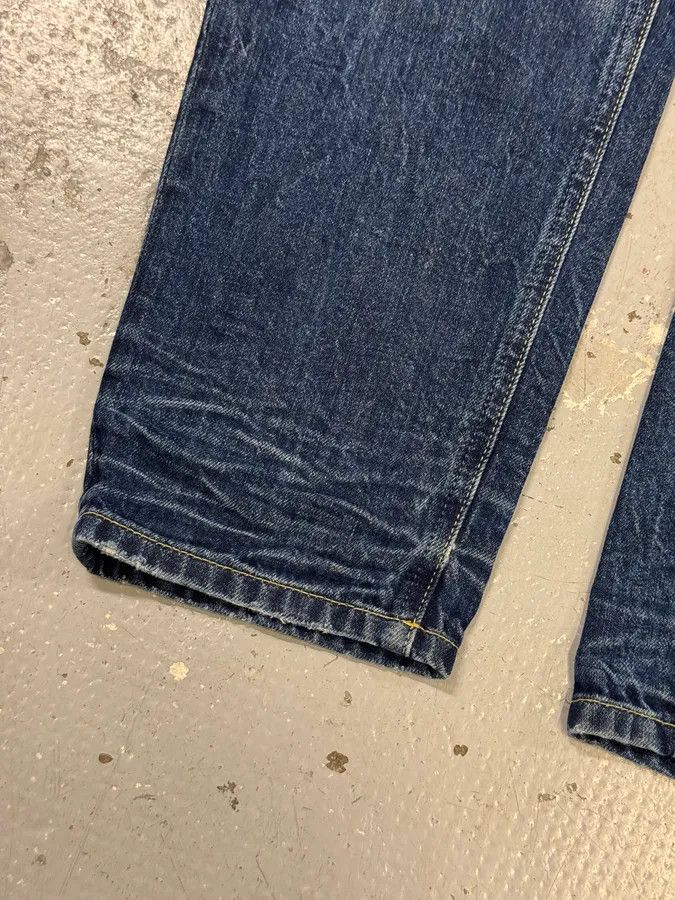 Designer × Dolce & Gabbana × Vintage 2000s Dolce & Gabbana Blue Distressed Denim Jeans Size US 39 - 5 Thumbnail