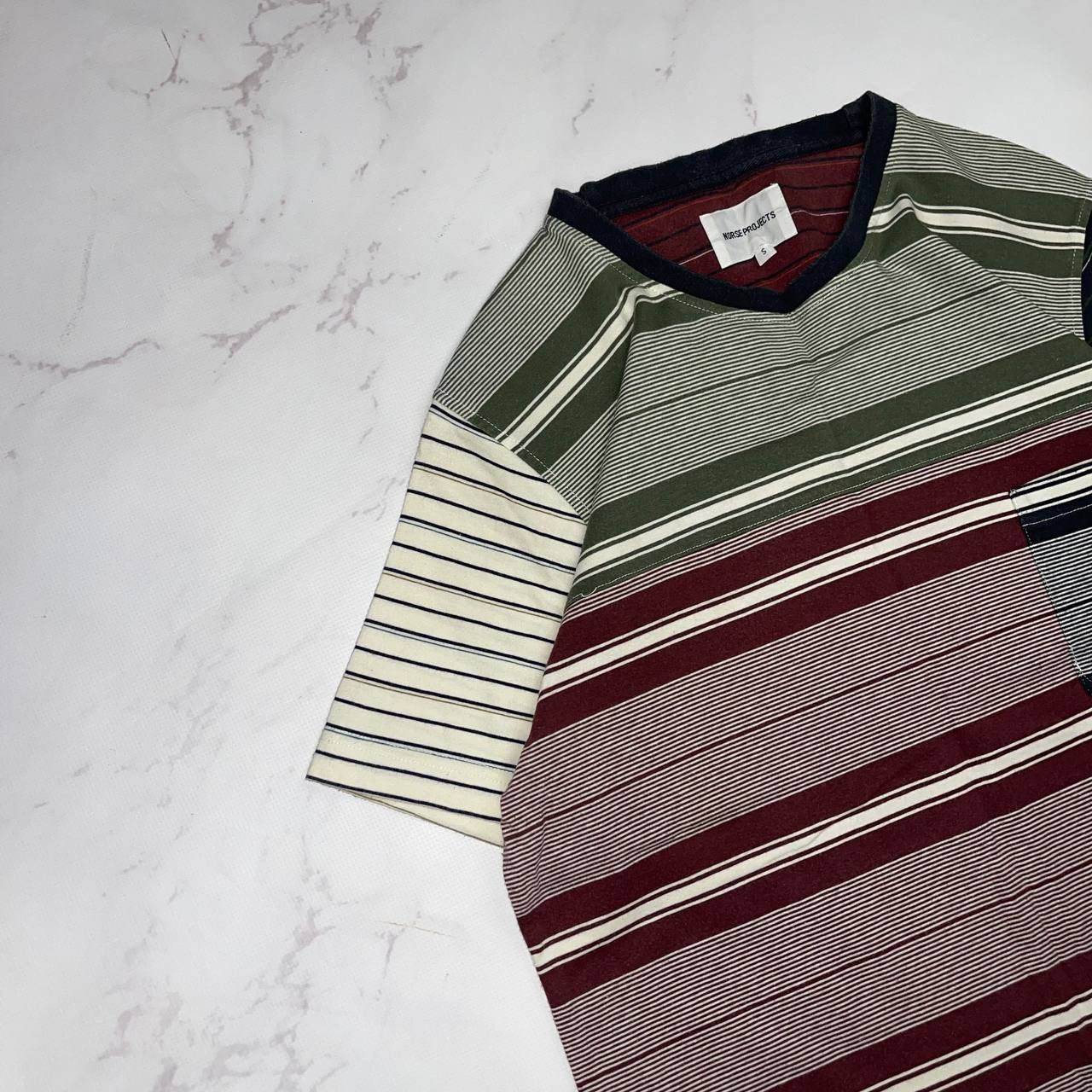 Norse Projects Norse Projects Norse Project stripped pocket tee Size S Size US S / EU 44-46 / 1 - 2 Thumbnail