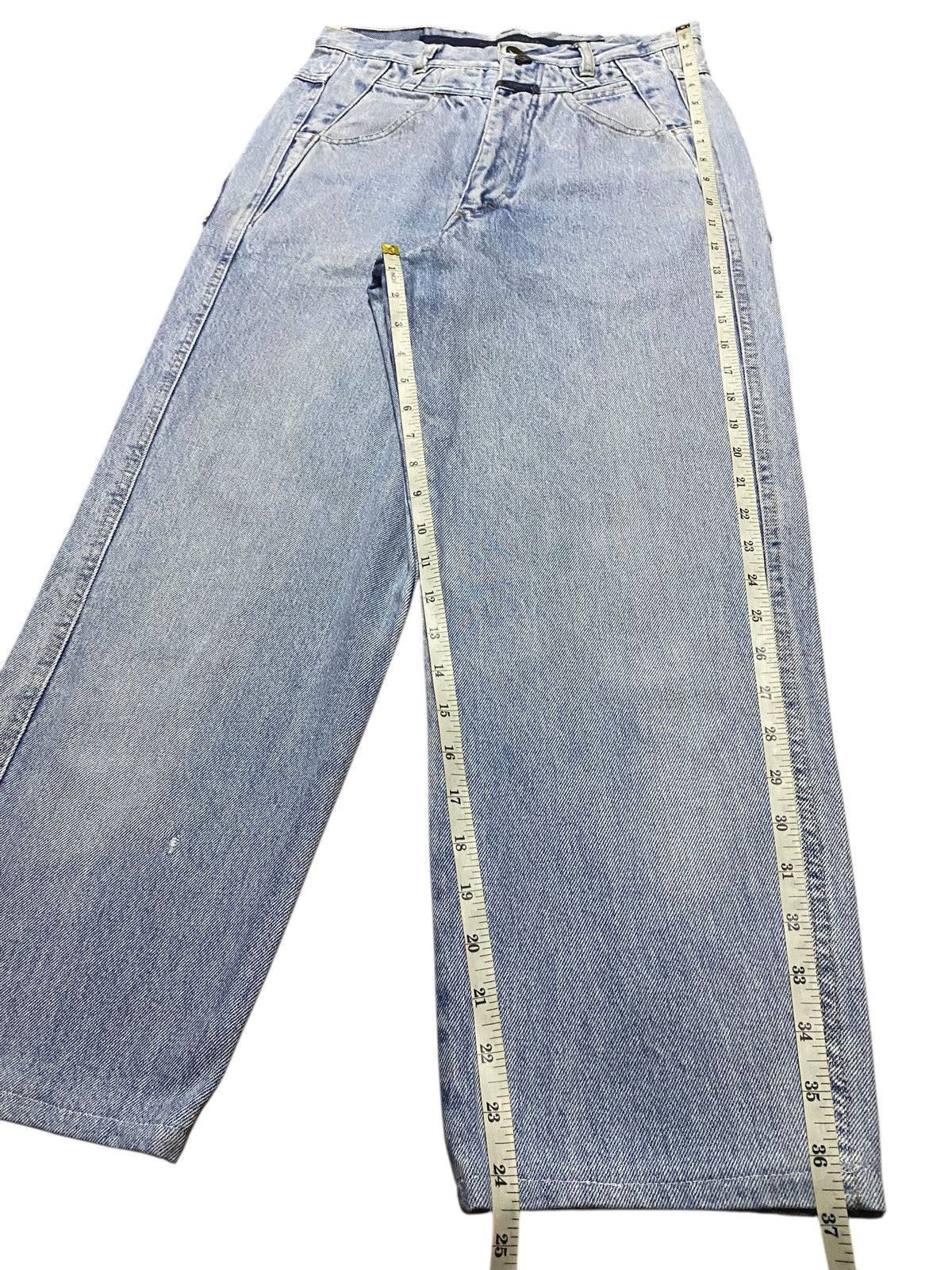 Marithe + Francois Girbaud Vintage amrithe francois Girboud Light Wash Tapered Leg Jean Size US 28 / EU 44 - 8 Thumbnail