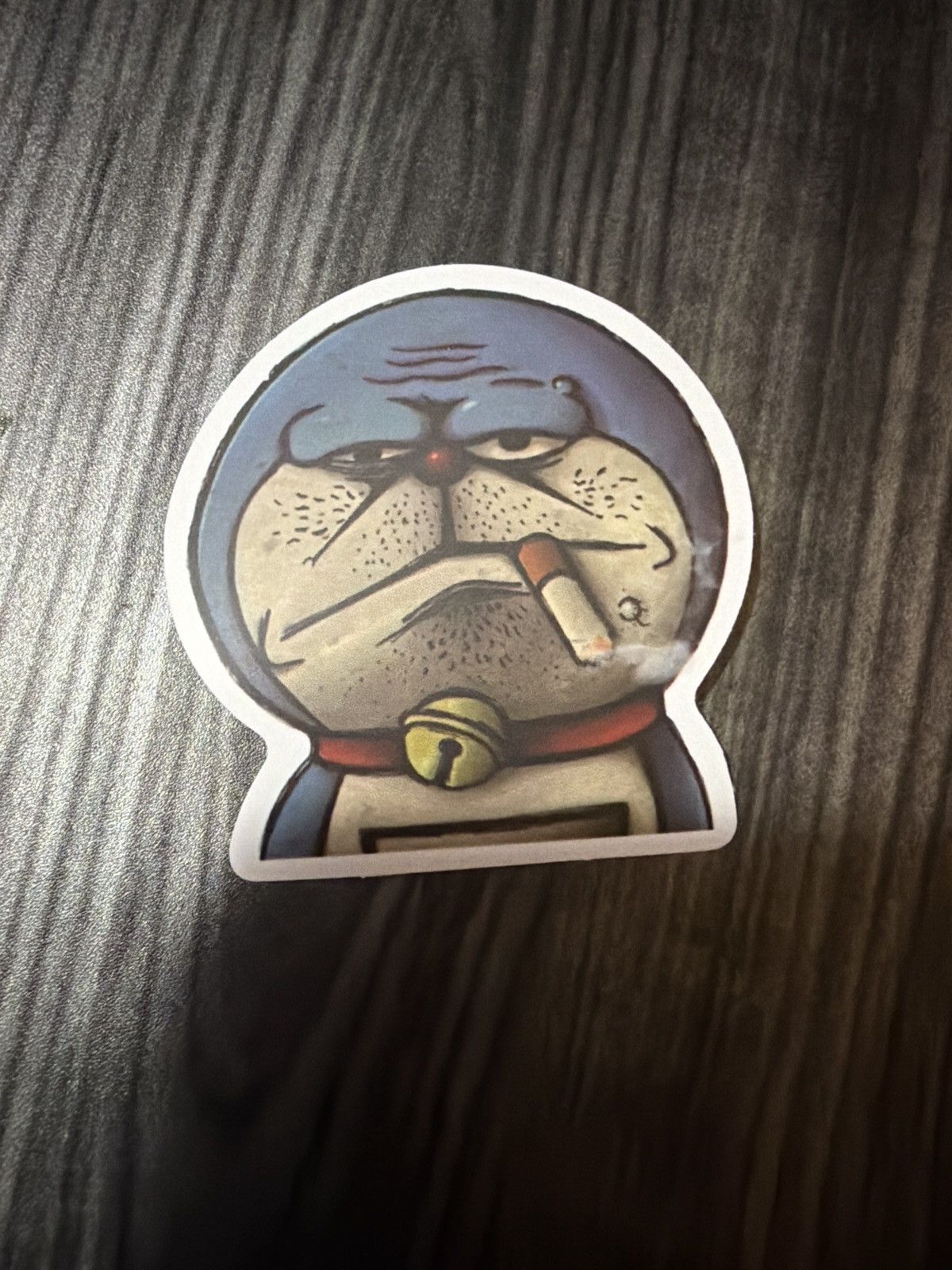 Hypebeast Doraemon Smoking Cigarette Sticker Size ONE SIZE - 1 Thumbnail