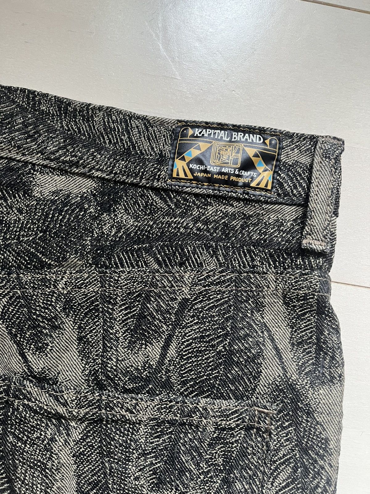 Kapital Kapital 12oz Magpie feather flare denim 5p Okabellbo 28inch Size US 28 / EU 44 - 8 Thumbnail