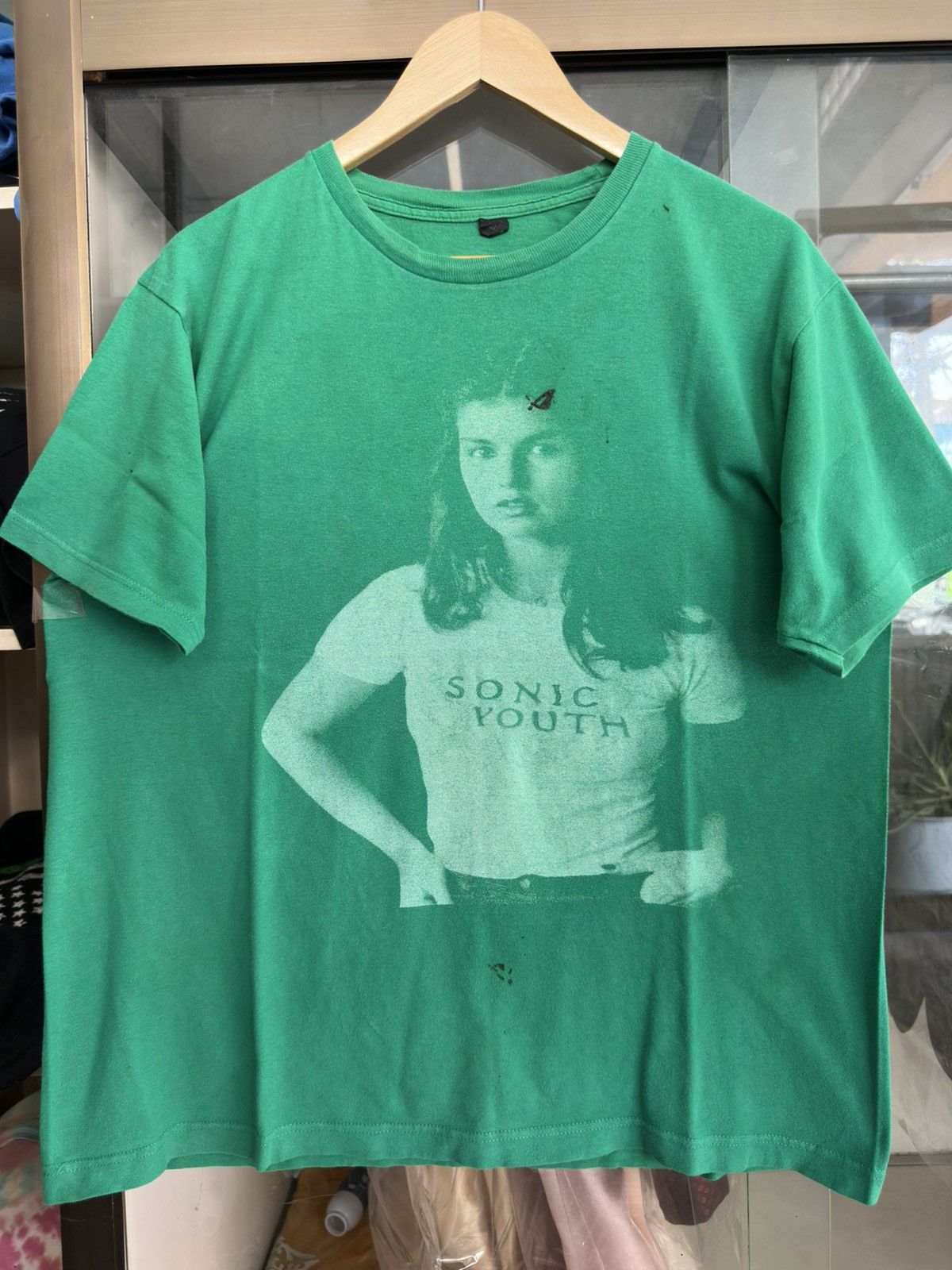 Band Tees Sonic Youth Funky Donky T Shirt Size US L / EU 52-54 / 3 - 2 Thumbnail