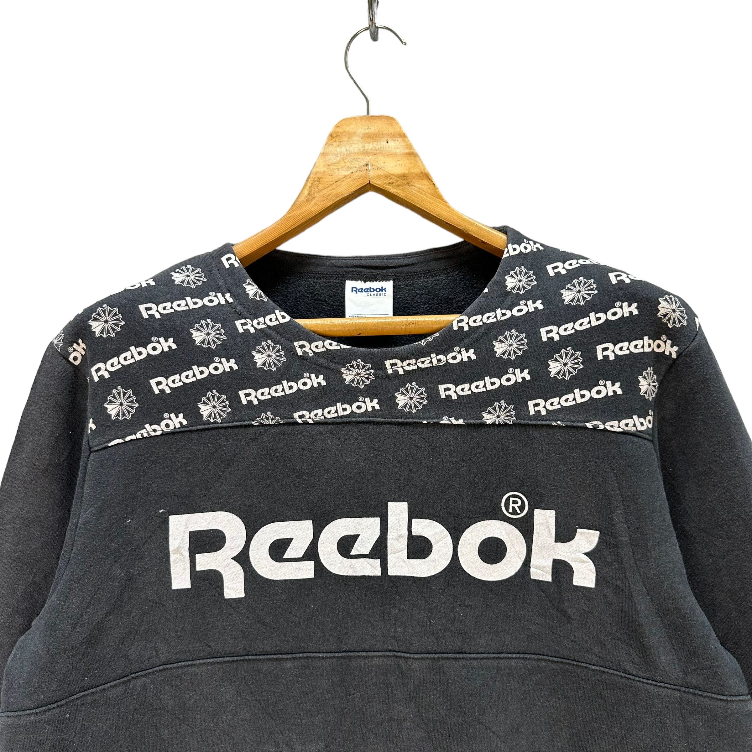 Reebok Reebok Classic Big Logo Sweatshirt #A1-0006 Size US M / EU 48-50 / 2 - 2 Thumbnail