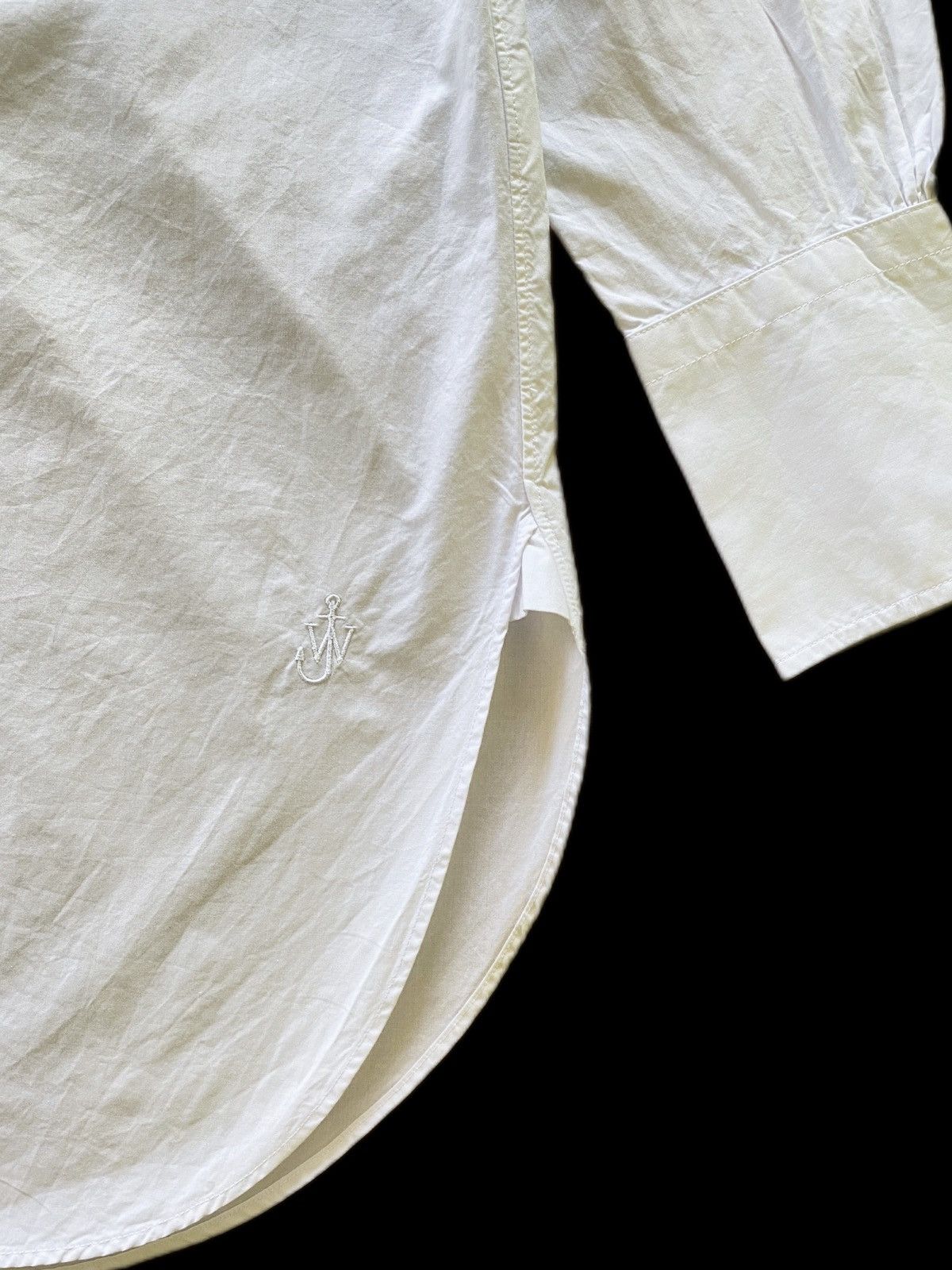 JW Anderson × Uniqlo SS19 Uniqlo x JWA Tuxedo White LS Blouse Size L / US 10 / IT 46 - 6 Thumbnail