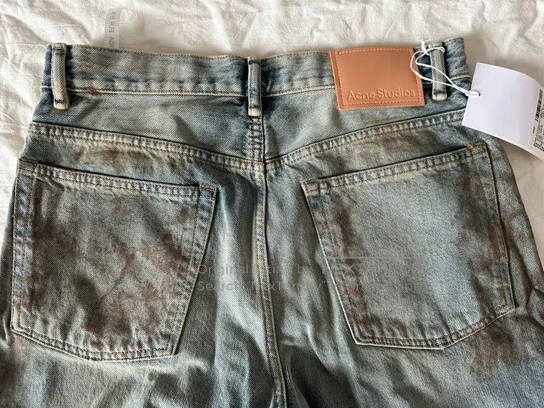 Acne Studios Acne Studios Mud-Dyed Ripped Denim Jeans Size US 29 - 4 Thumbnail