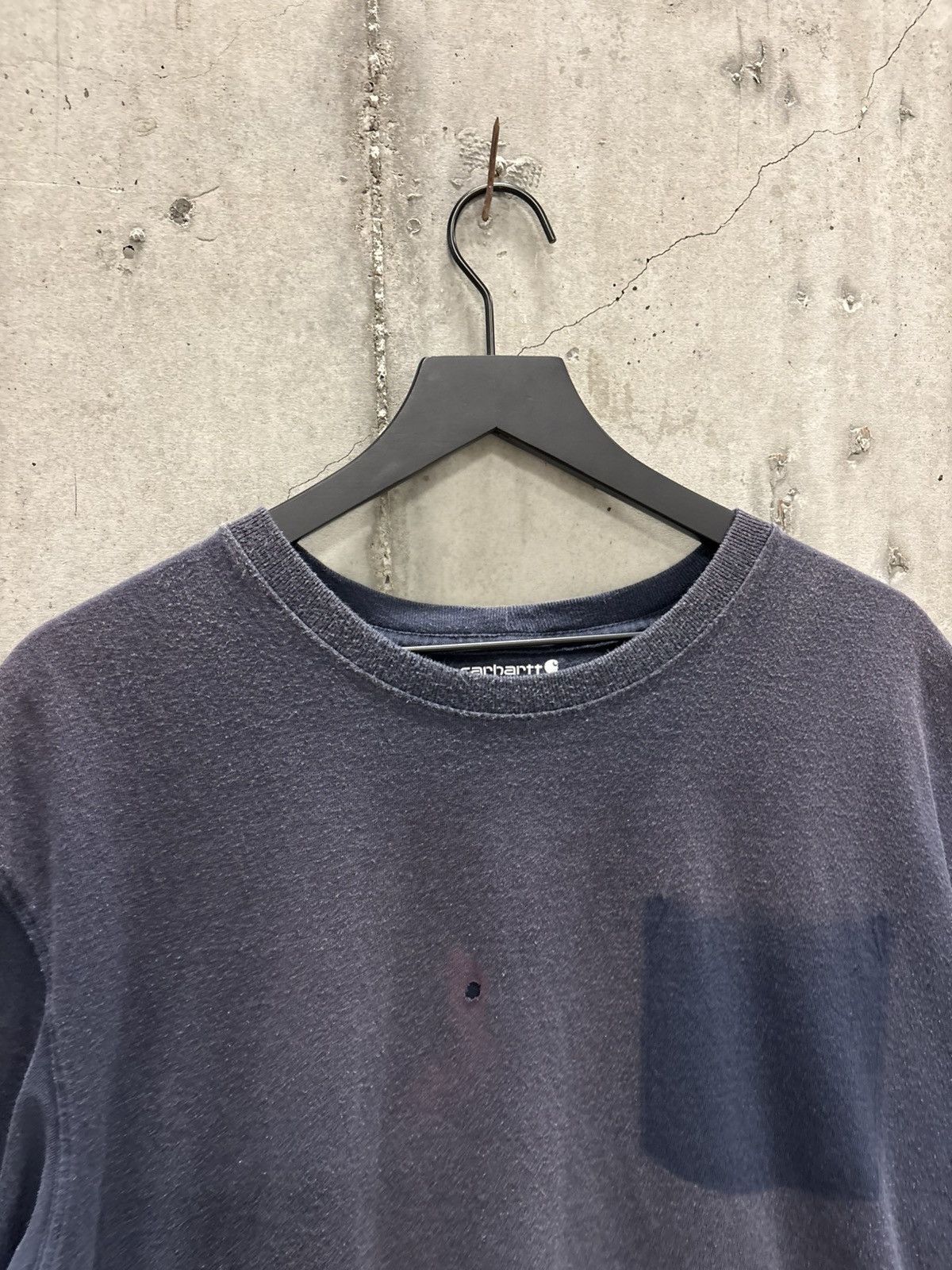 Vintage Vintage Blank Shirt Faded Tee Boxy Distressed Grunge Band Size US XL / EU 56 / 4 - 5 Thumbnail