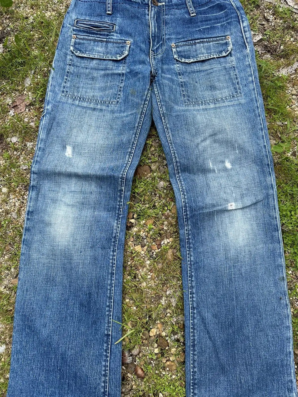 In The Attic STEALS!! GAP Jeans Vintage Work Wear VERY RARE Denim Pants Size US 29 - 3 Thumbnail