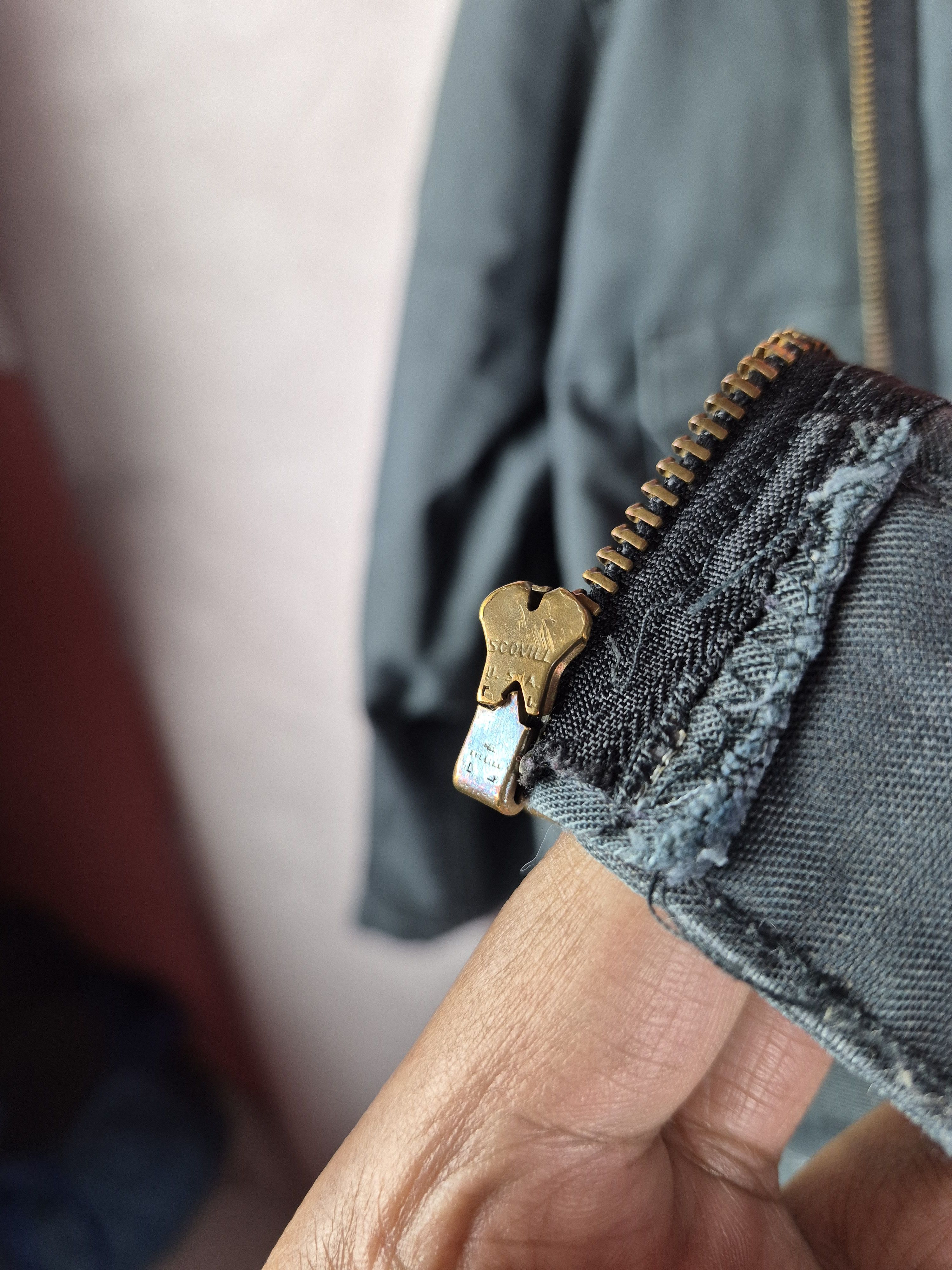 Vintage 🔥 Vintage 70s Work Wear Double Pocket Quilted Lining Jacket Size US XL / EU 56 / 4 - 18 Thumbnail