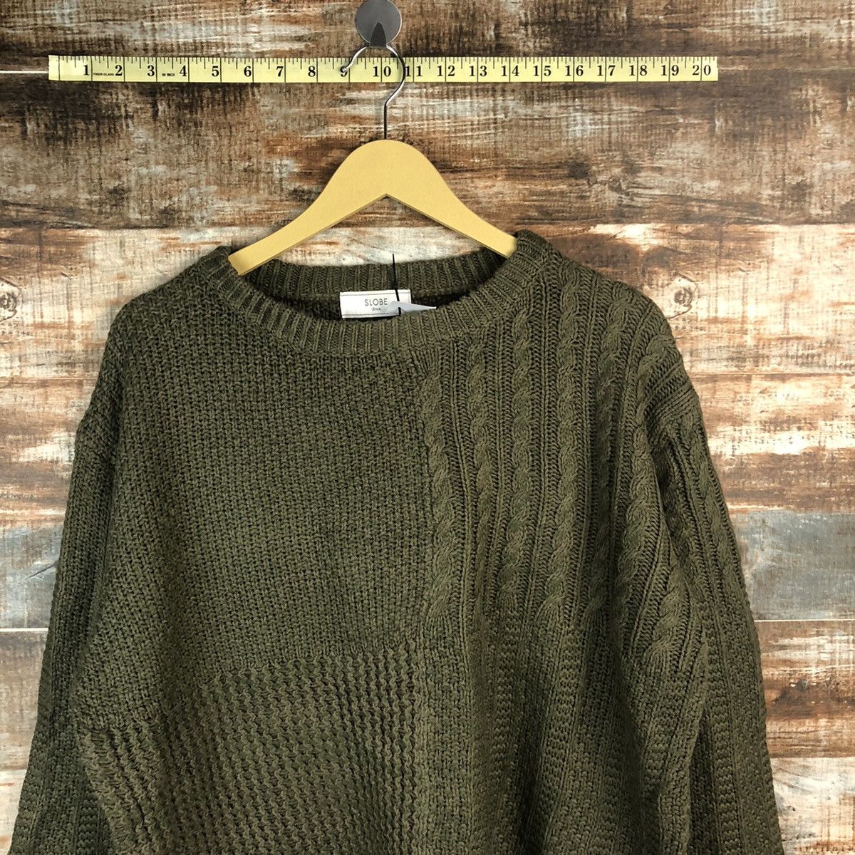 Homespun Knitwear Slobe Green vintage Knitwear #A1900 Size US M / EU 48-50 / 2 - 5 Thumbnail