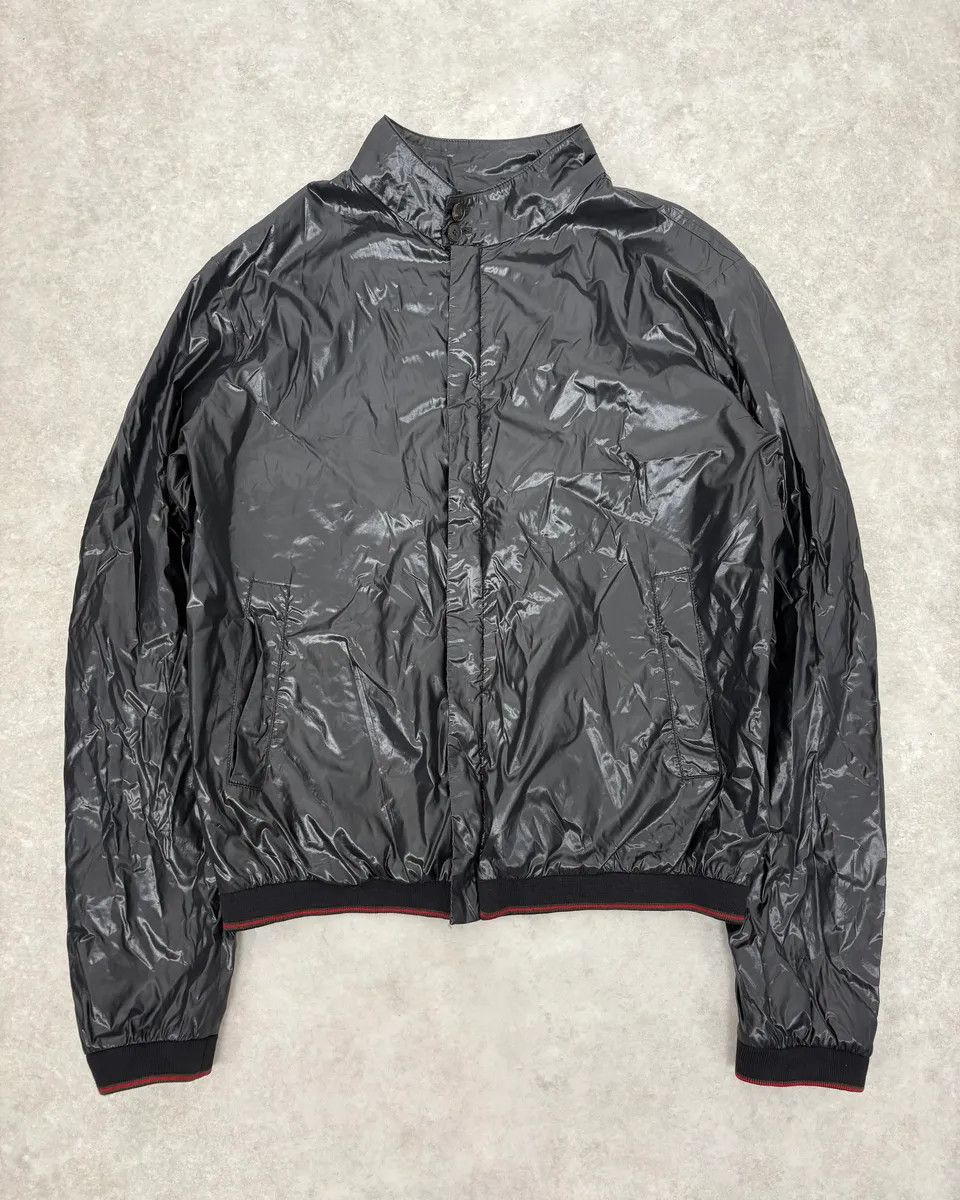 Gucci 2000s Gucci Black Windbreaker Jacket Size US S / EU 44-46 / 1 - 1 Thumbnail