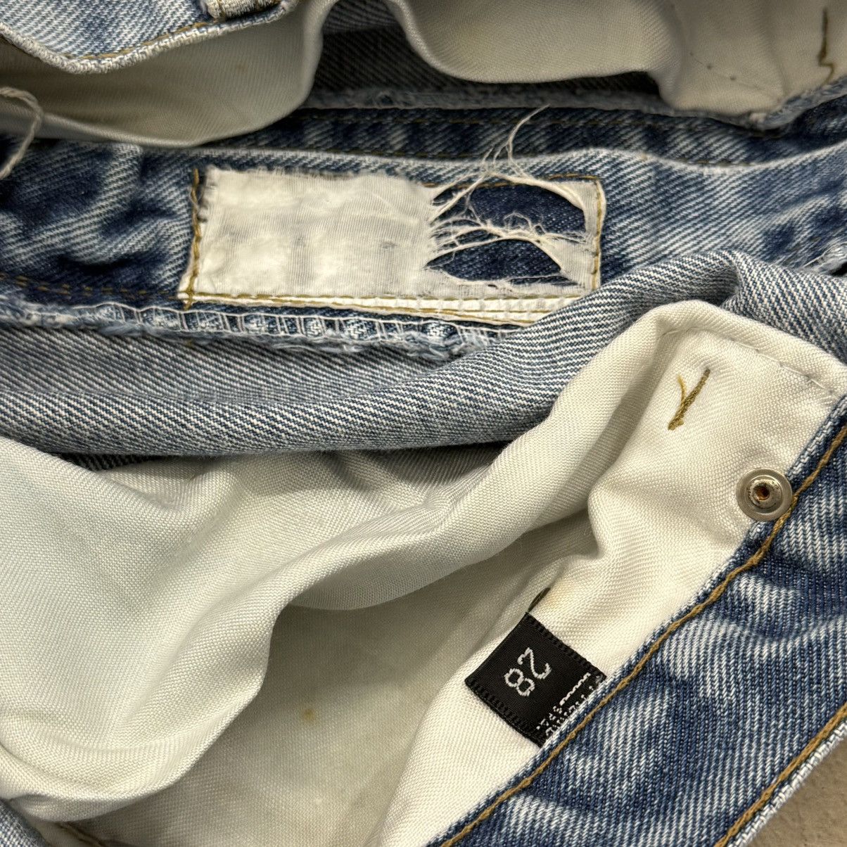 Versace Jeans Couture Vintage Versace Jeans Couture Defect Medium Wash Denim Pants Size US 29 - 23 Thumbnail