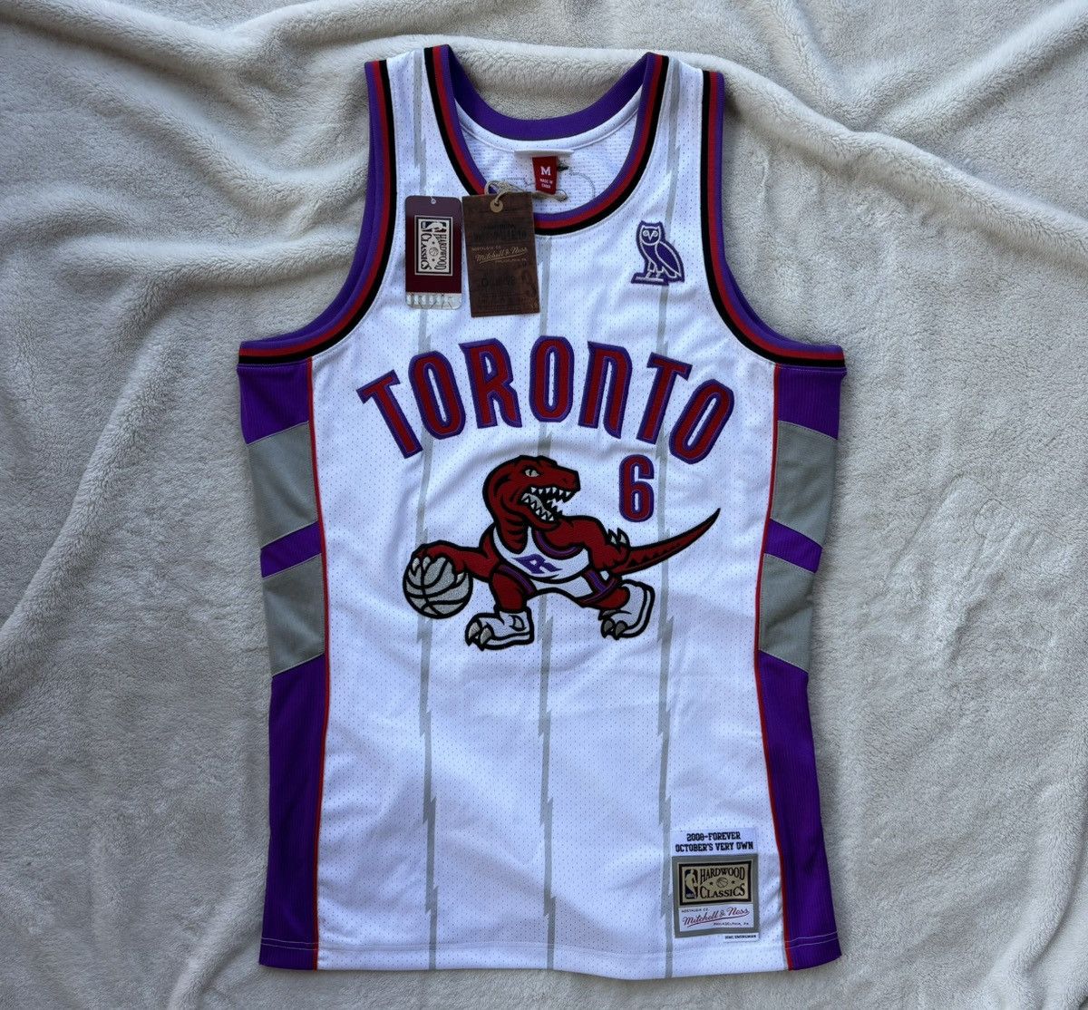OVO x Mitchell & Ness x Raptors Jersey - Rare!