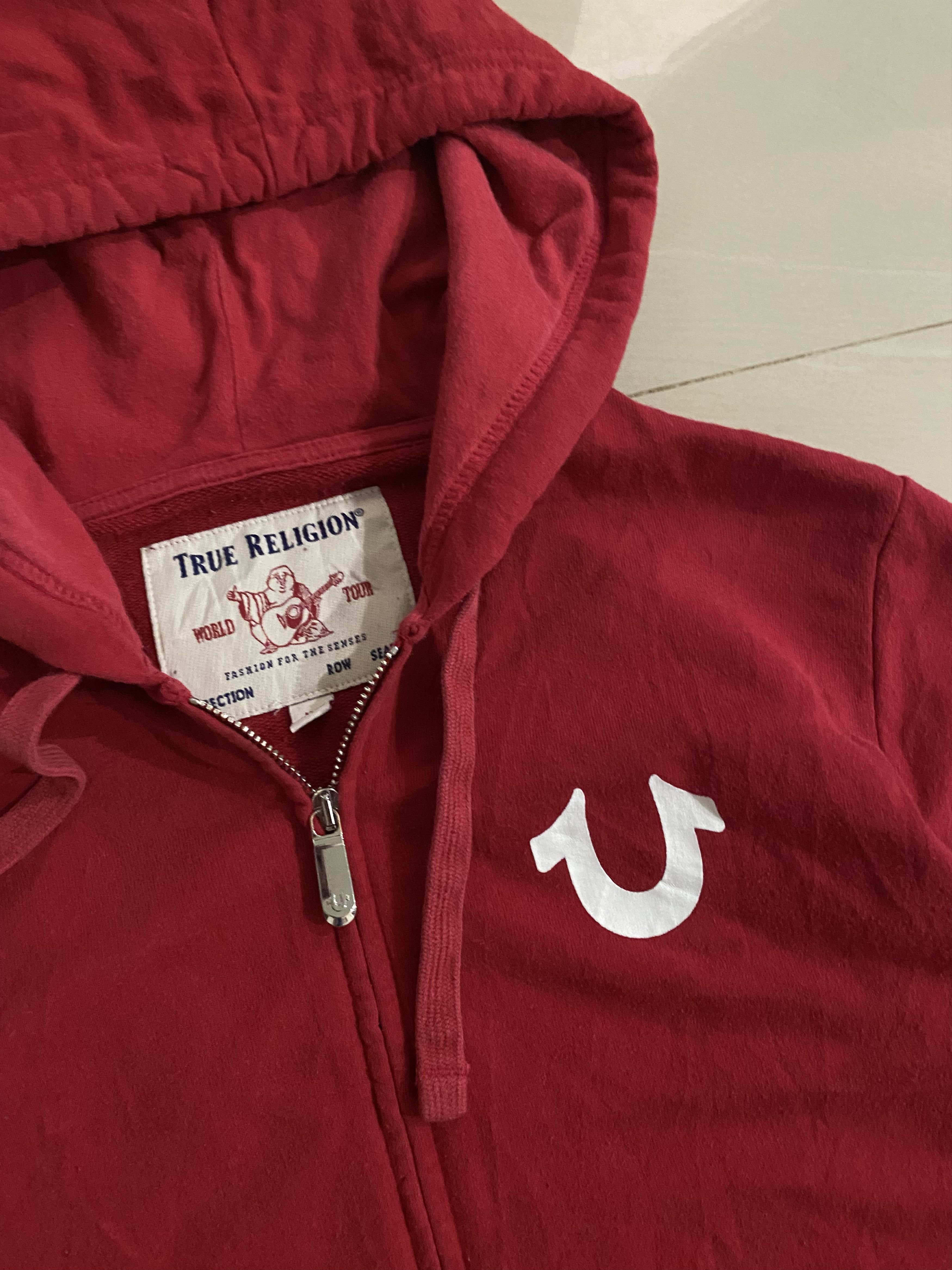 True Religion Vintage True Religion World Tour Ziper Hoodie Size US M / EU 48-50 / 2 - 4 Thumbnail