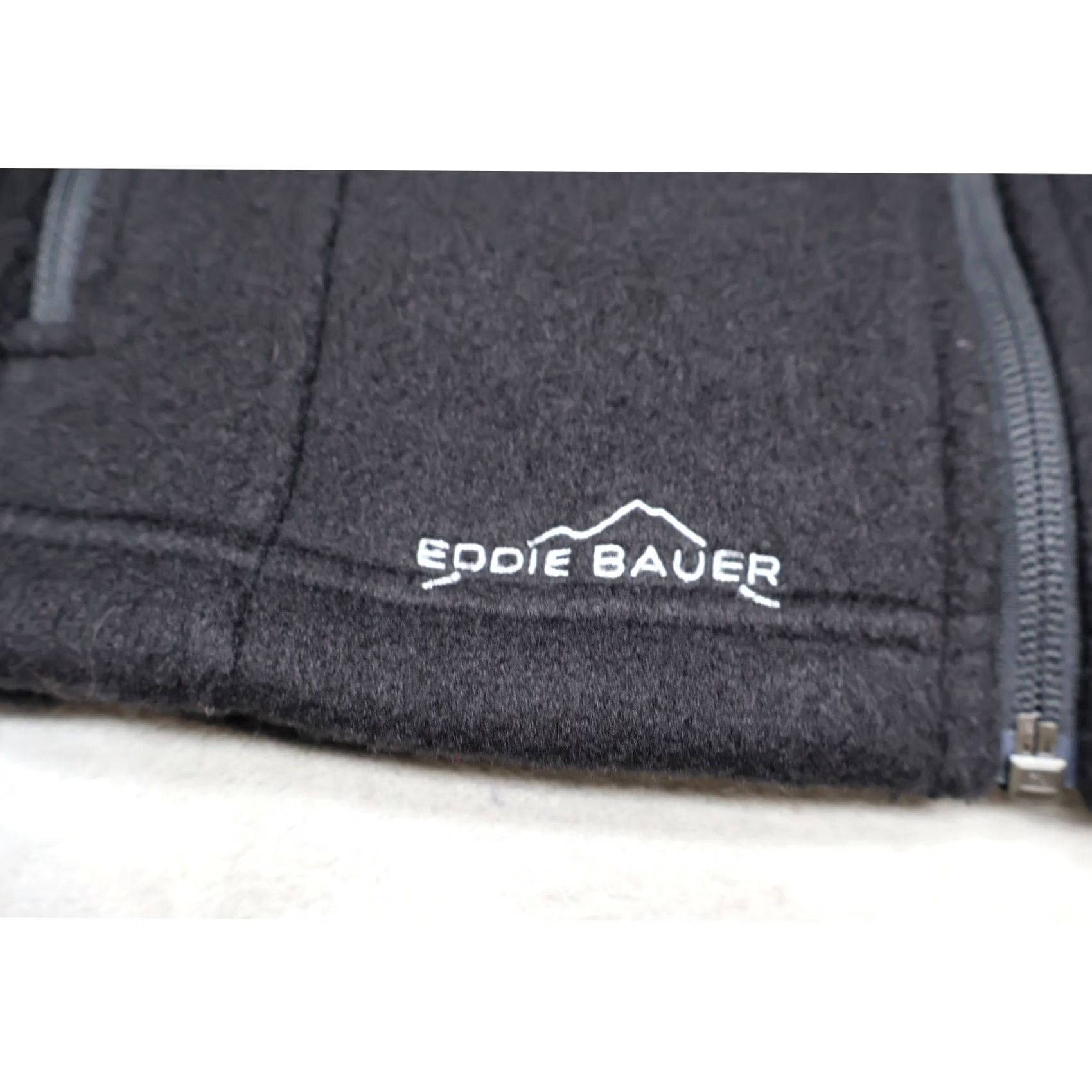 Eddie Bauer Eddie Bauer Vest Women Medium Black Full Zip Fleece Mock Neck Lightweight NEW Size M / US 6-8 / IT 42-44 - 3 Thumbnail