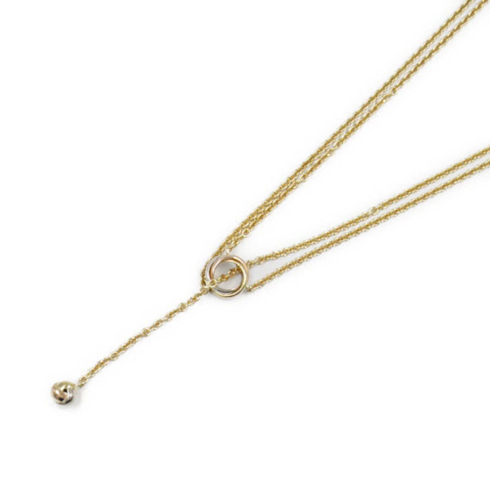 Cartier Cartier Baby Trinity Pampille Necklace K18 (Yellow Gold) K18Wg (White K18Pg (Pink Gold Size ONE SIZE - 1 Thumbnail