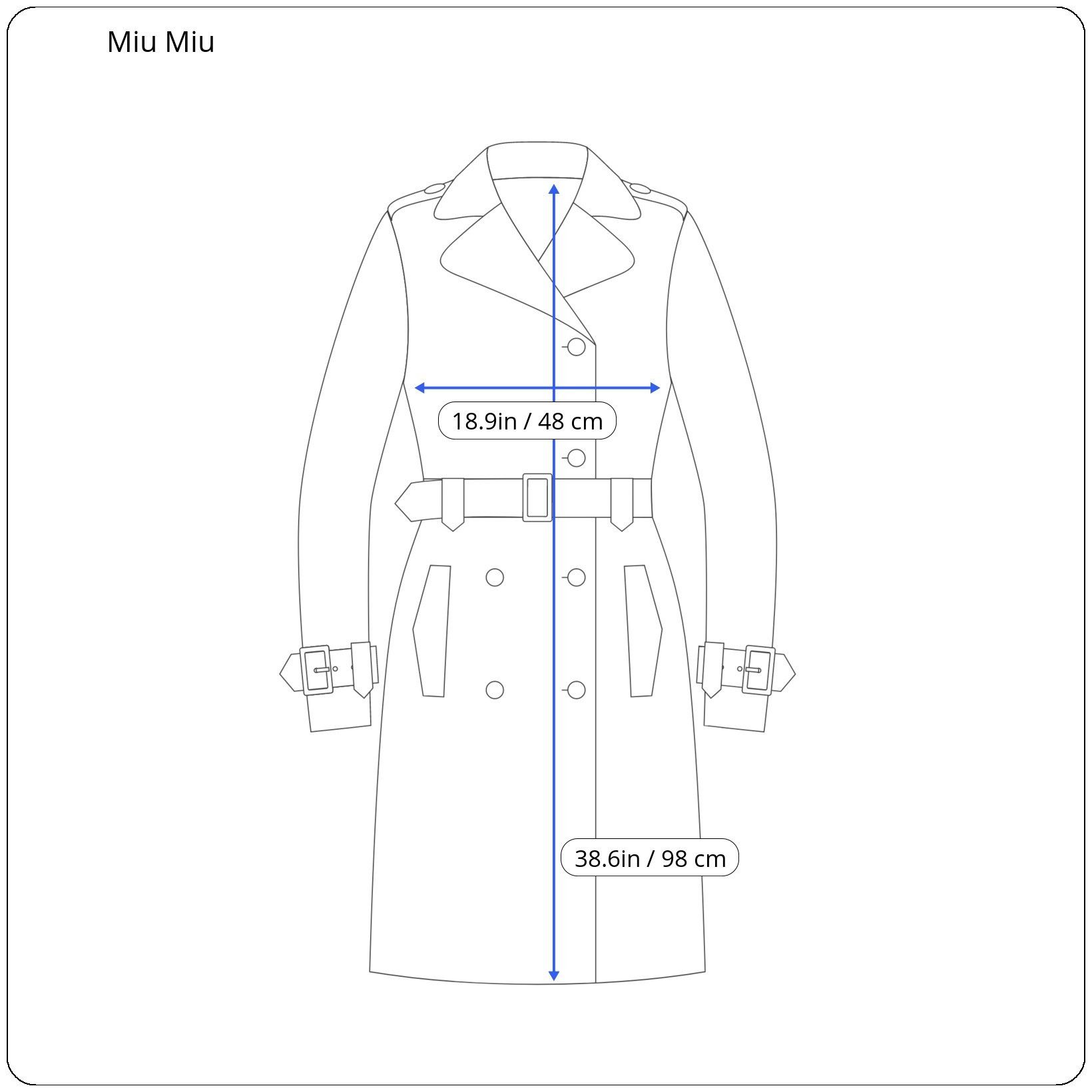 Miu Miu ⚡️QUICK SALE⚡️Miu Miu Brown Tweed Long Coat Trenchcoat Size M / US 6-8 / IT 42-44 - 13 Thumbnail
