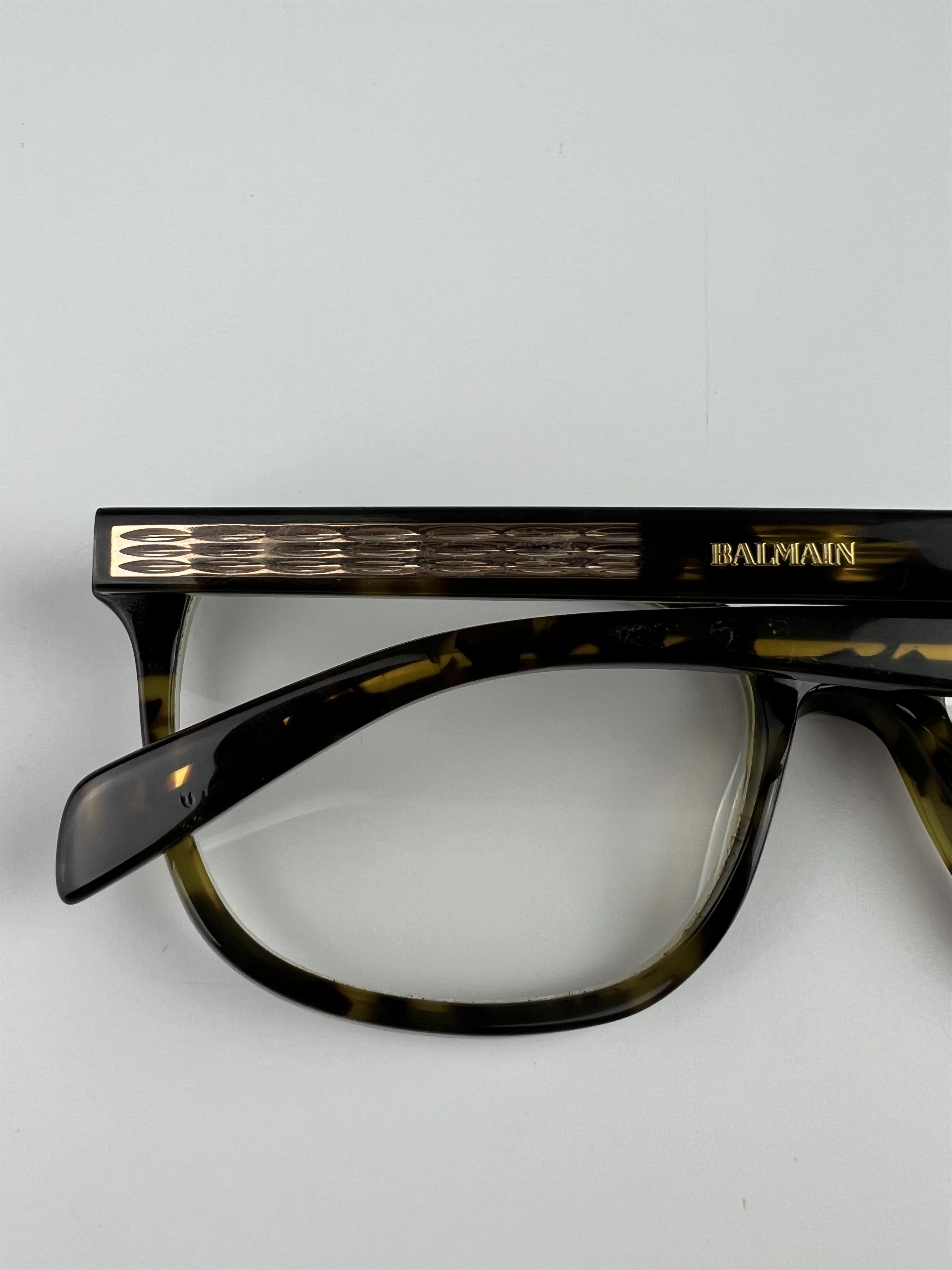 Balmain Vintage Balmain Glasses Frame 55-16-140 Tortoise BL1524S Size ONE SIZE - 10 Thumbnail