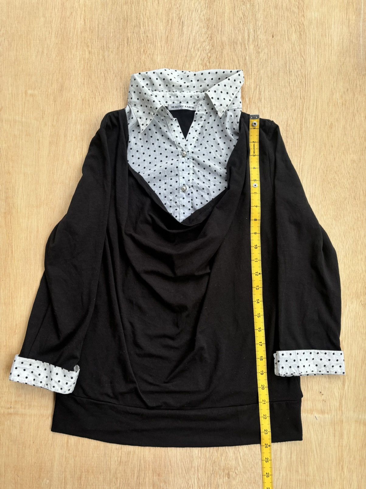 Designer × Japanese Brand Double Layer Healthy Karen Luxry Style Shirt Size US L / EU 52-54 / 3 - 9 Thumbnail