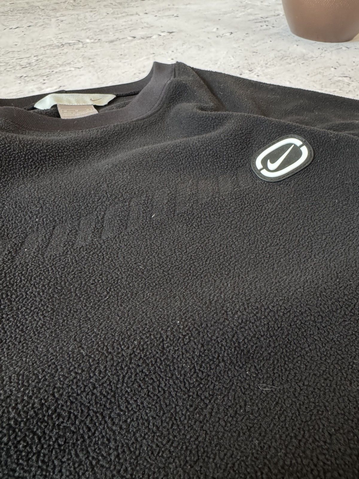 Nike × Vintage NIKE VINTAGE TEDDY OVERSIZE BAGGY SWEATSHIRT CENTER LOGO Size US M / EU 48-50 / 2 - 4 Thumbnail