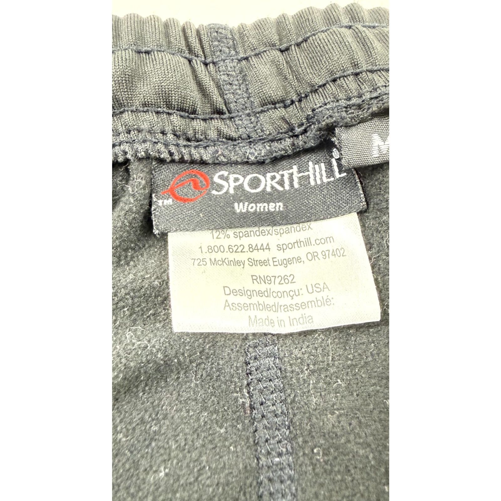 Vintage SportHill Pants Womens Medium Black DryLite Running Leggings Leggings Athletic Size 32" / US 10 / IT 46 - 4 Thumbnail