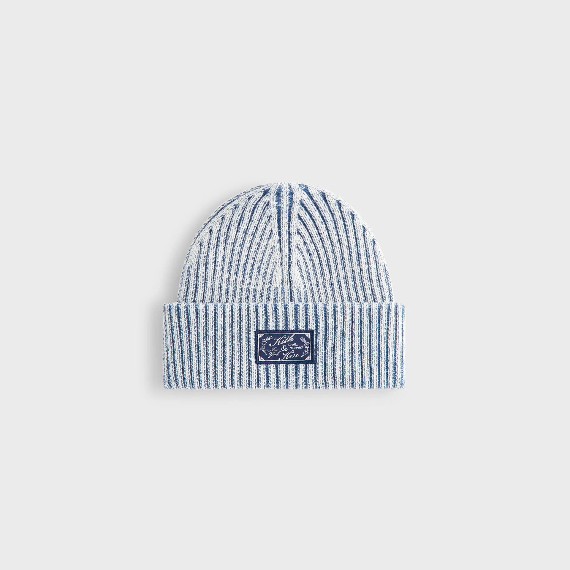 Kith Kith Two-Tone Cotton Yarn Mia Beanie Size ONE SIZE - 1 Thumbnail