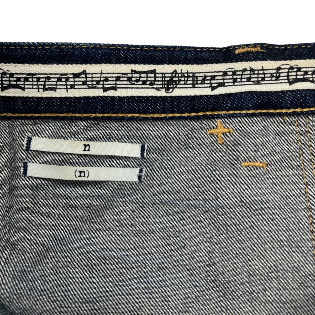 Number (N)ine SS 2007 Number Nine “About A Boy” Honeycomb Denim Size US 30 / EU 46 - 10 Thumbnail