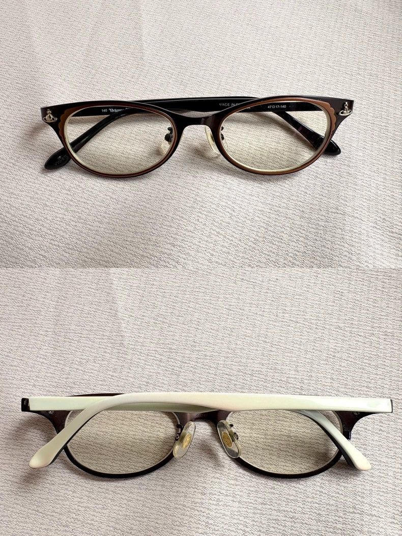 Vivienne Westwood Vivienne Westwood Vintage cat-eye style Saturn logo tortoi Size ONE SIZE - 3 Thumbnail