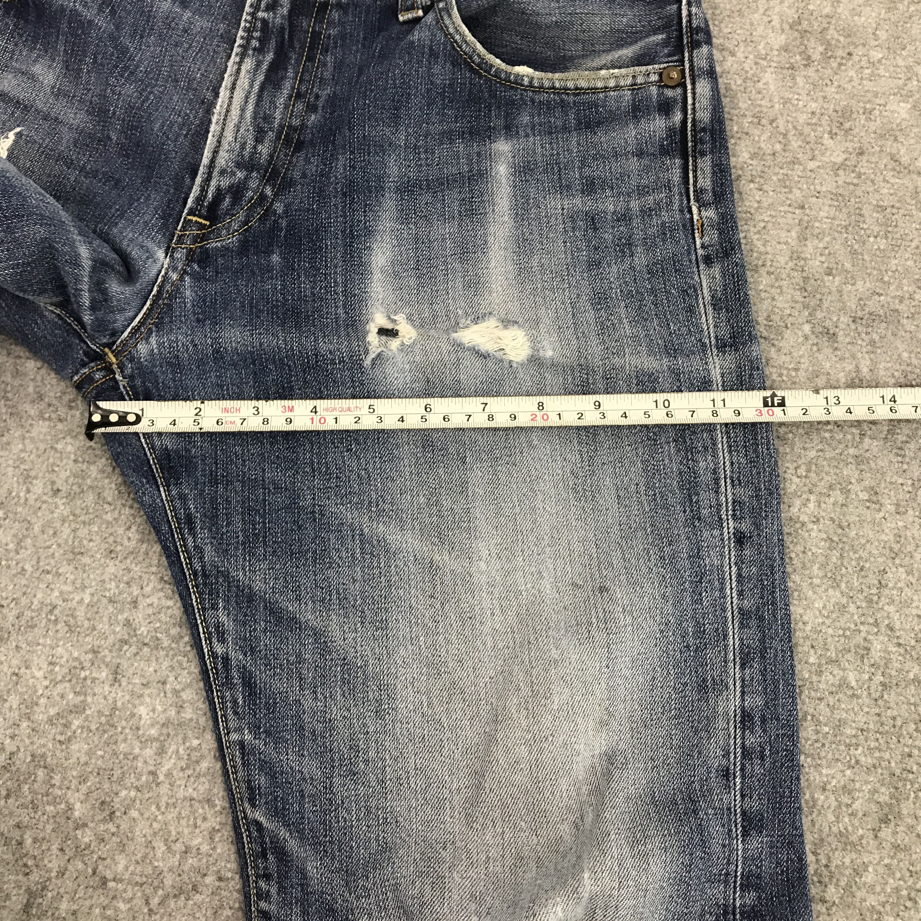 Japanese Brand × Jun Takahashi Japan style uniqlo distressed pants Size US 31 - 5 Thumbnail
