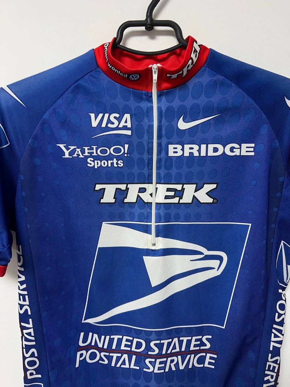 Nike Vintage USPS Trek Nike Cycling Jersey Tour Racing Bicycle S Size US S / EU 44-46 / 1 - 12 Thumbnail