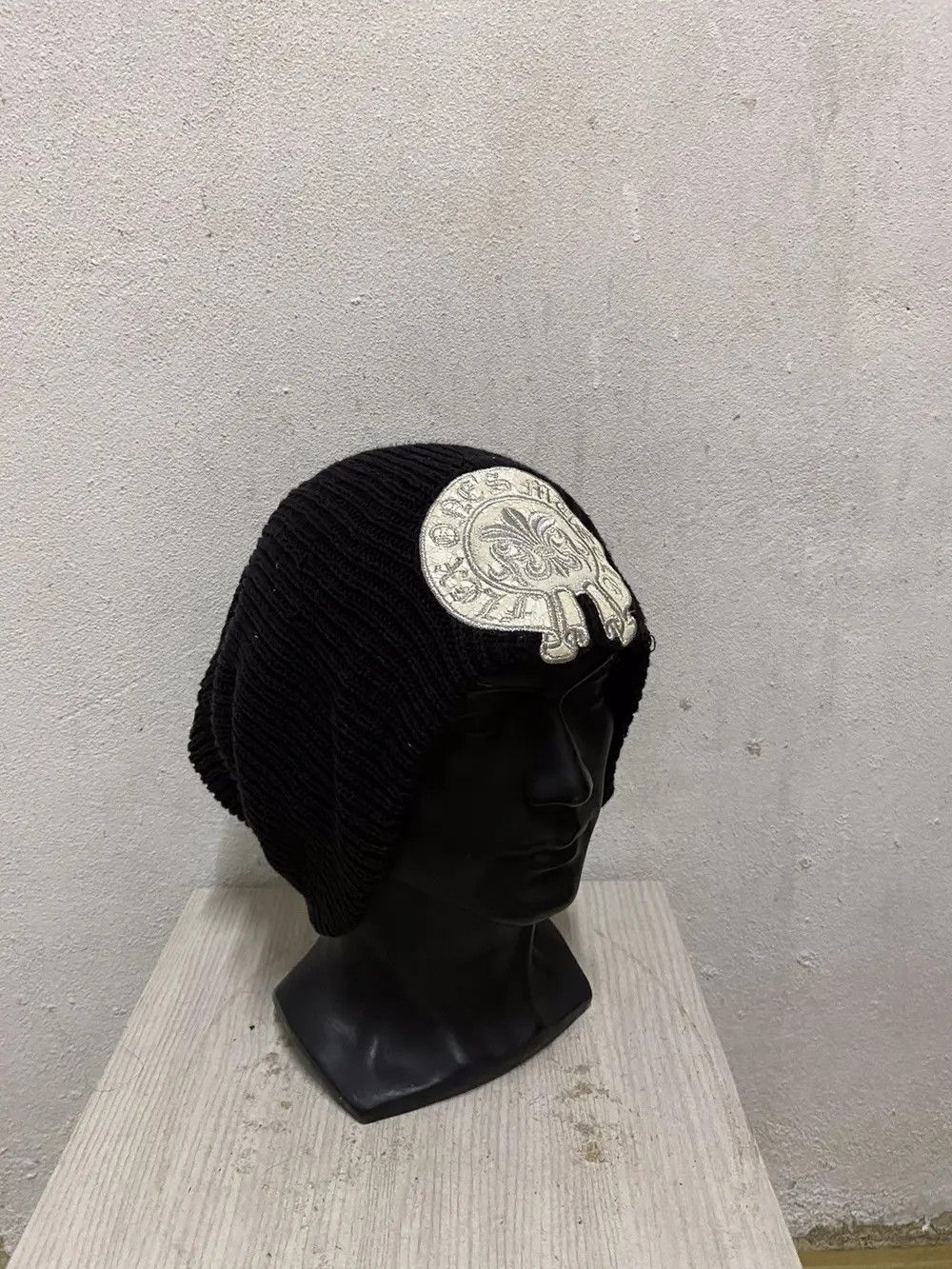 Vintage Punk Japanese Brand Rare Design Big Logo Beanie Hat Size ONE SIZE - 3 Thumbnail
