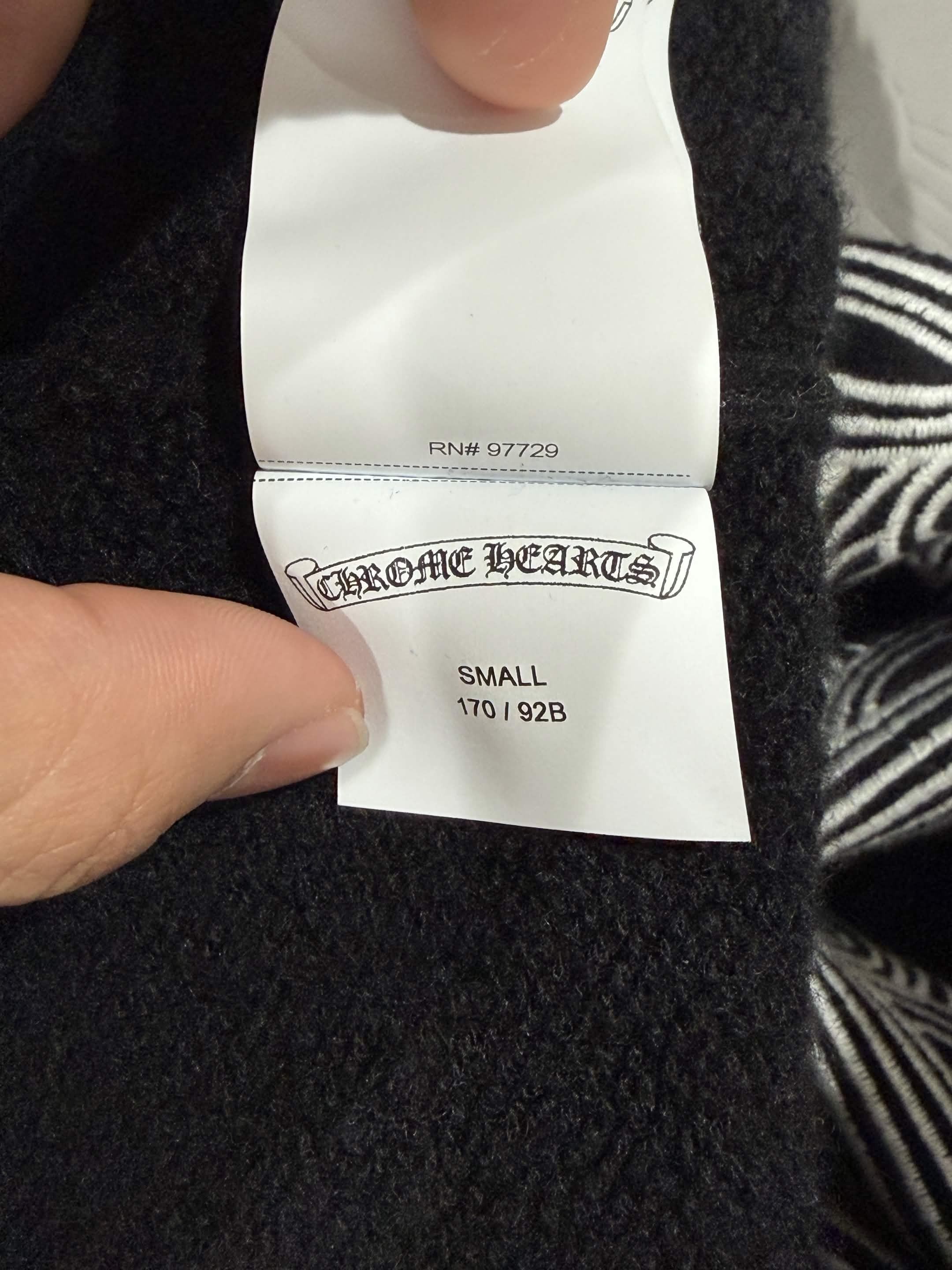 Chrome Hearts Cashmere Floral Zipup Hoodie Size US S / EU 44-46 / 1 - 8 Thumbnail