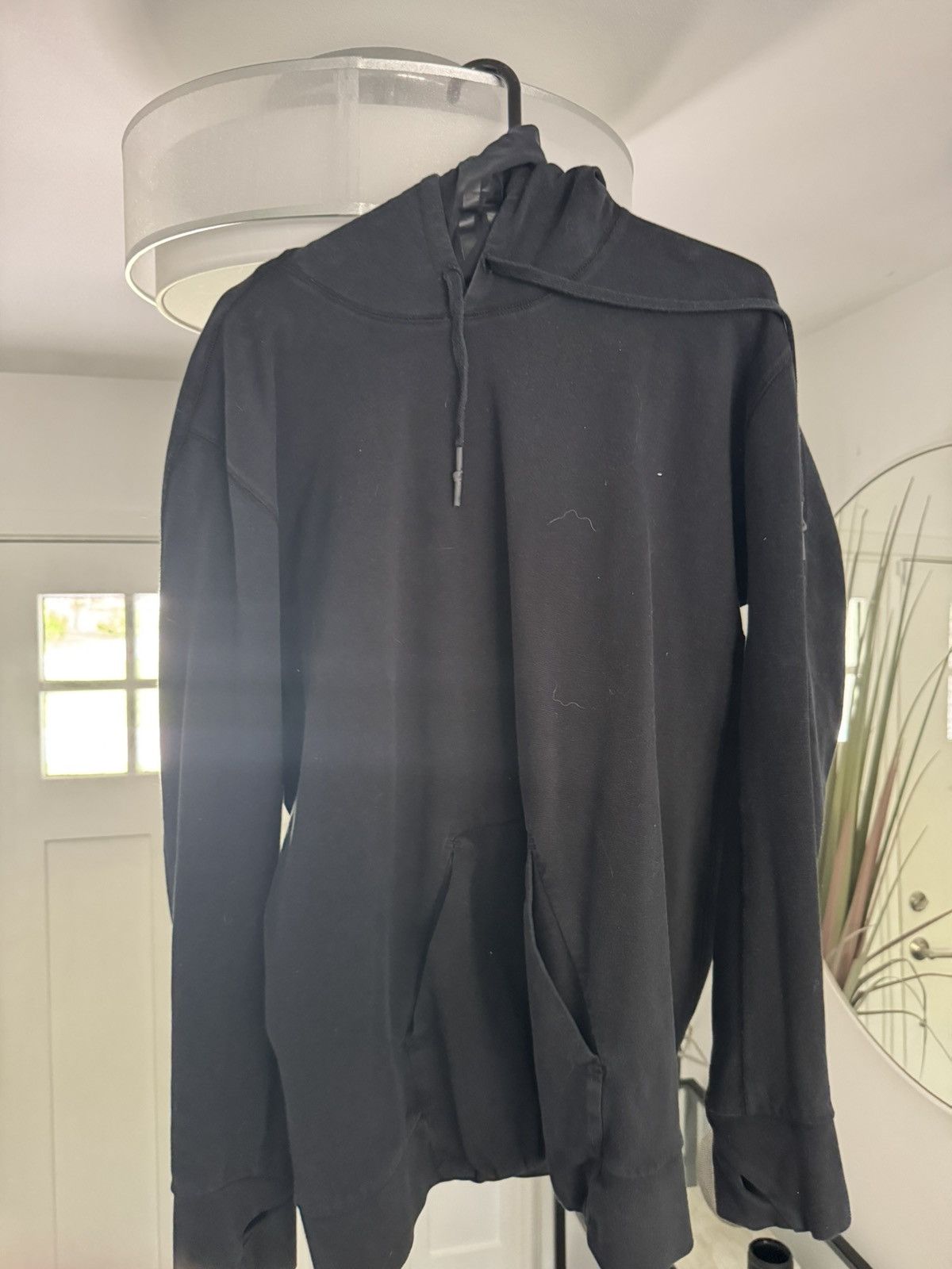 11 By Boris Bidjan Saberi Black Sweatshirt w/Built In Mask Size US XL / EU 56 / 4 - 1 Thumbnail