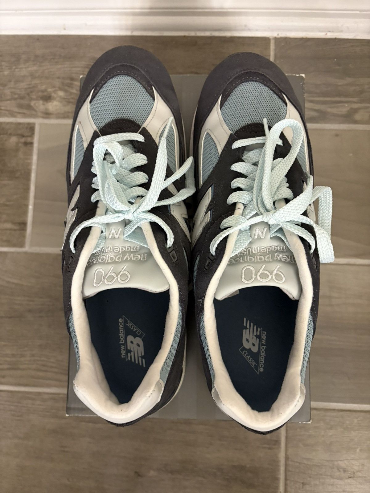 Kith × New Balance Kith x New Balance 990v2 Made in USA Steel Blue Size US 13 / EU 46 - 5 Thumbnail