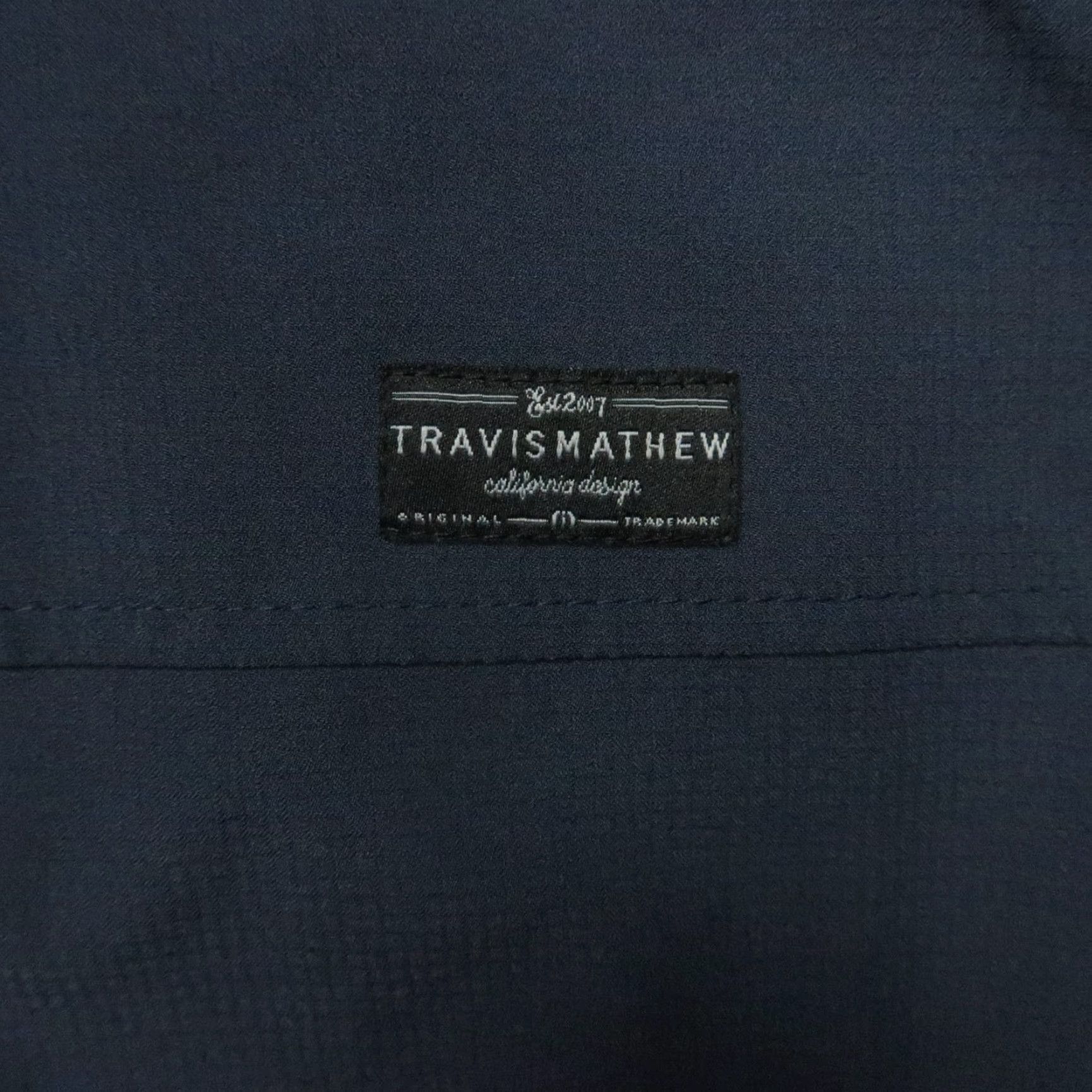 TravisMathew Travis Mathew Jacket Men Medium Blue Wanderlust Full Zip Pockets Hooded Golf Windbreaker Size US M / EU 48-50 / 2 - 4 Thumbnail