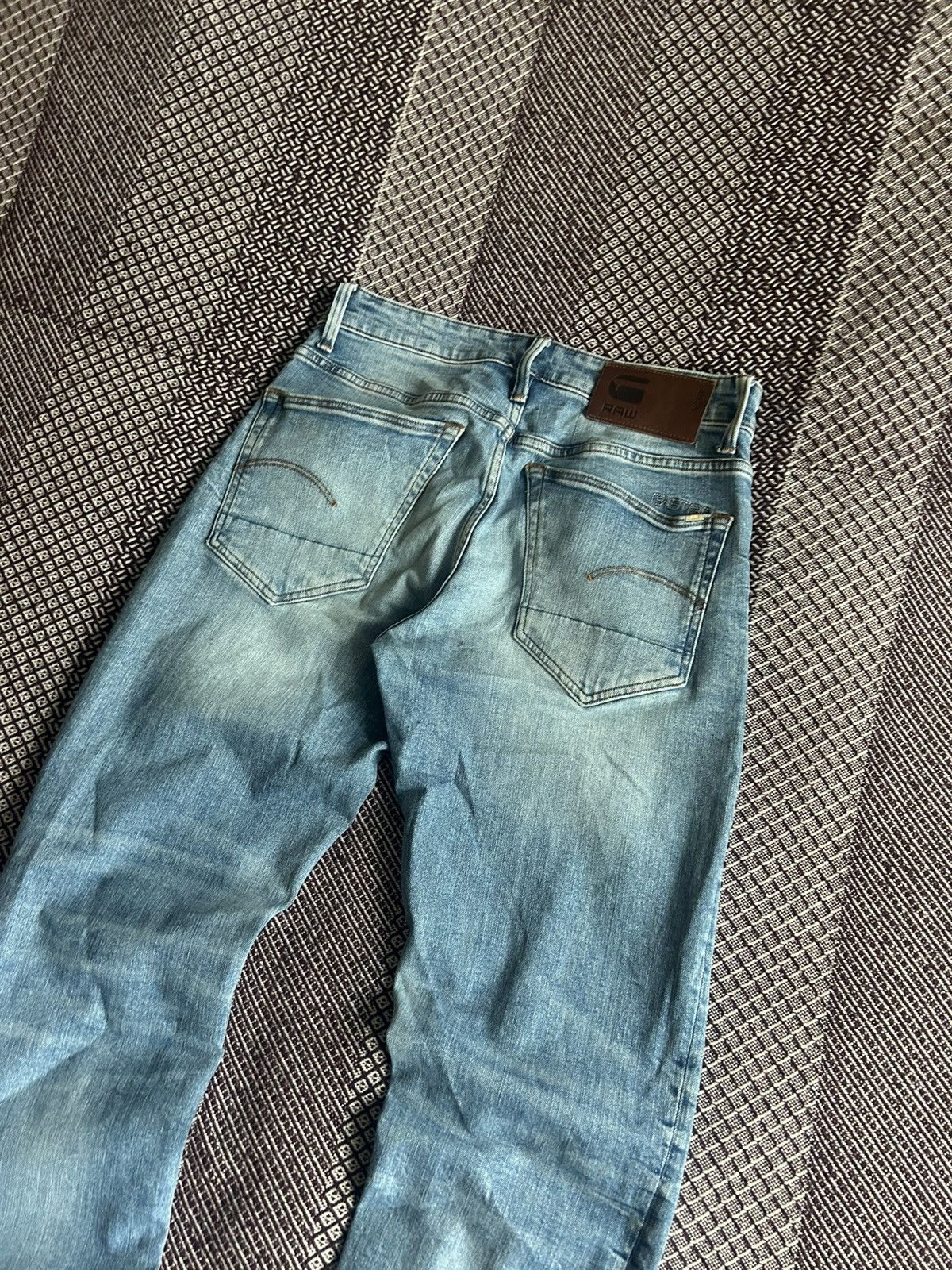 G-Star G-star Raw 3301 Straight Denim Jeans Streetwear Size 28 x 32 Size 28" / US 6 / IT 42 - 4 Thumbnail