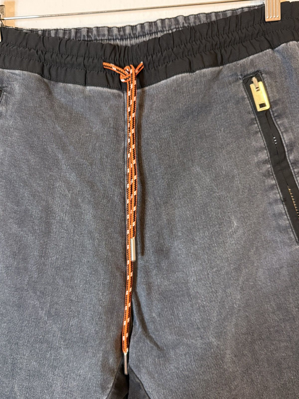 Diesel Vintage Rare Archive Diesel Denim + Sweatpants Hybrid Size US 30 / EU 46 - 4 Thumbnail