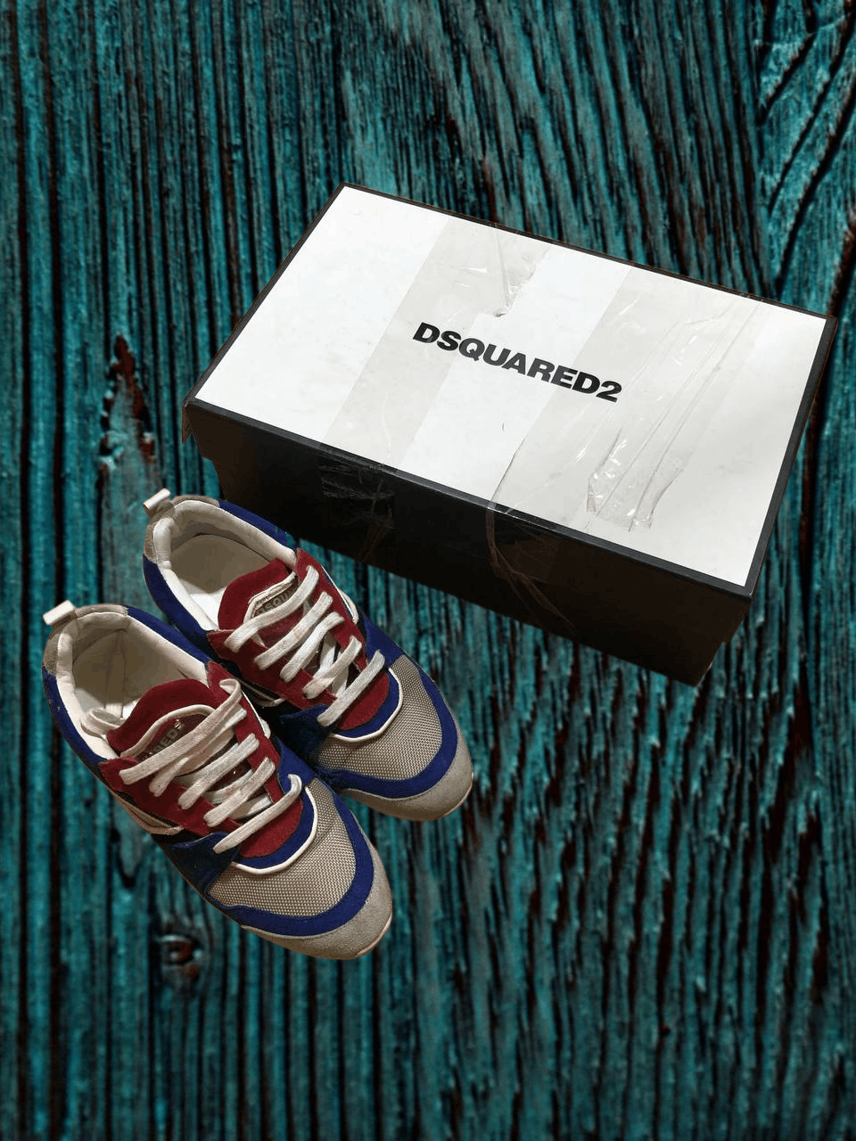 Dsquared2 DSQUARED2 Leather Designer Trainers Womens Size US 6 / IT 36 - 1 Thumbnail