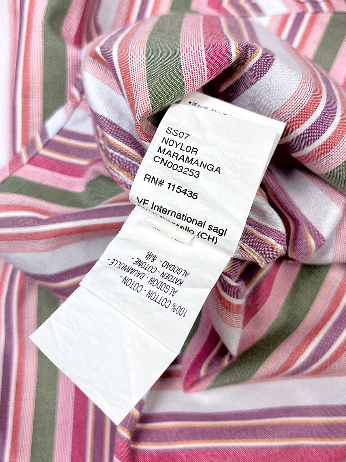 Napapijri Napapijri Multicolor Striped Shirt Size US XXL / EU 58 / 5 - 9 Thumbnail