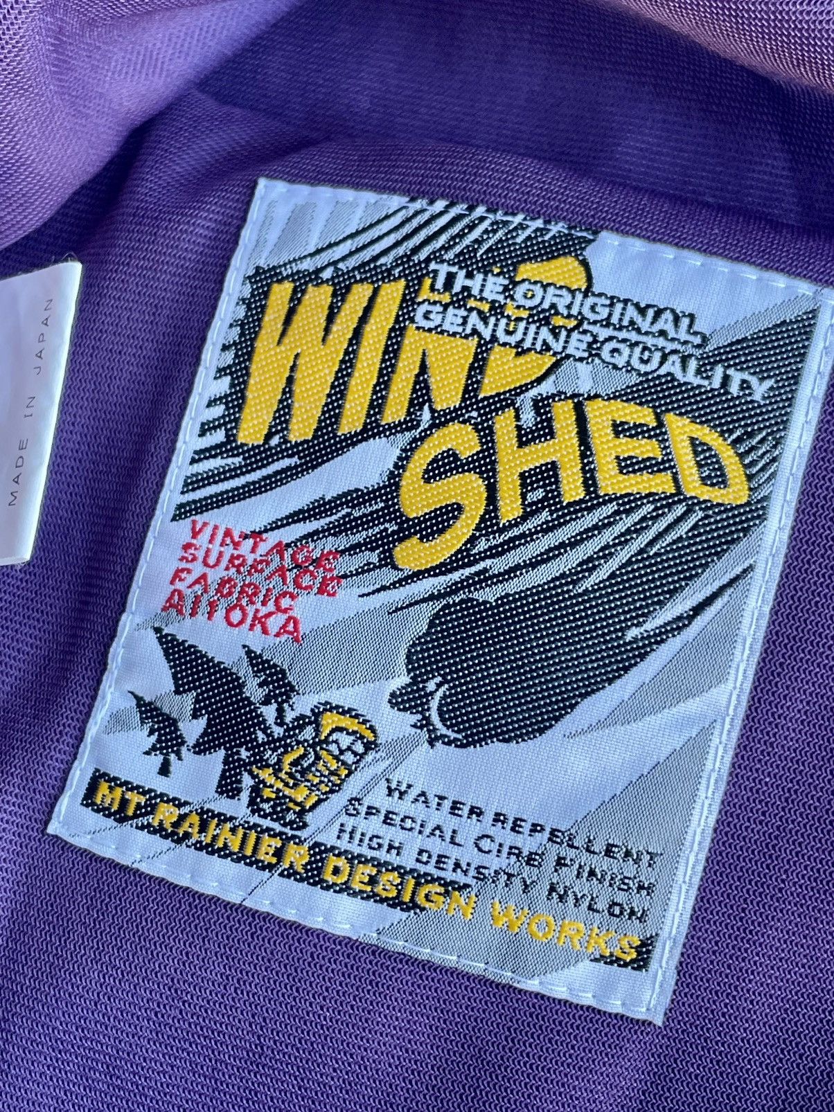 Mt. RAINIER DESIGN Mt. Rainier Design Works Wind Shed Anorak Made in Japan S Size US S / EU 44-46 / 1 - 4 Thumbnail