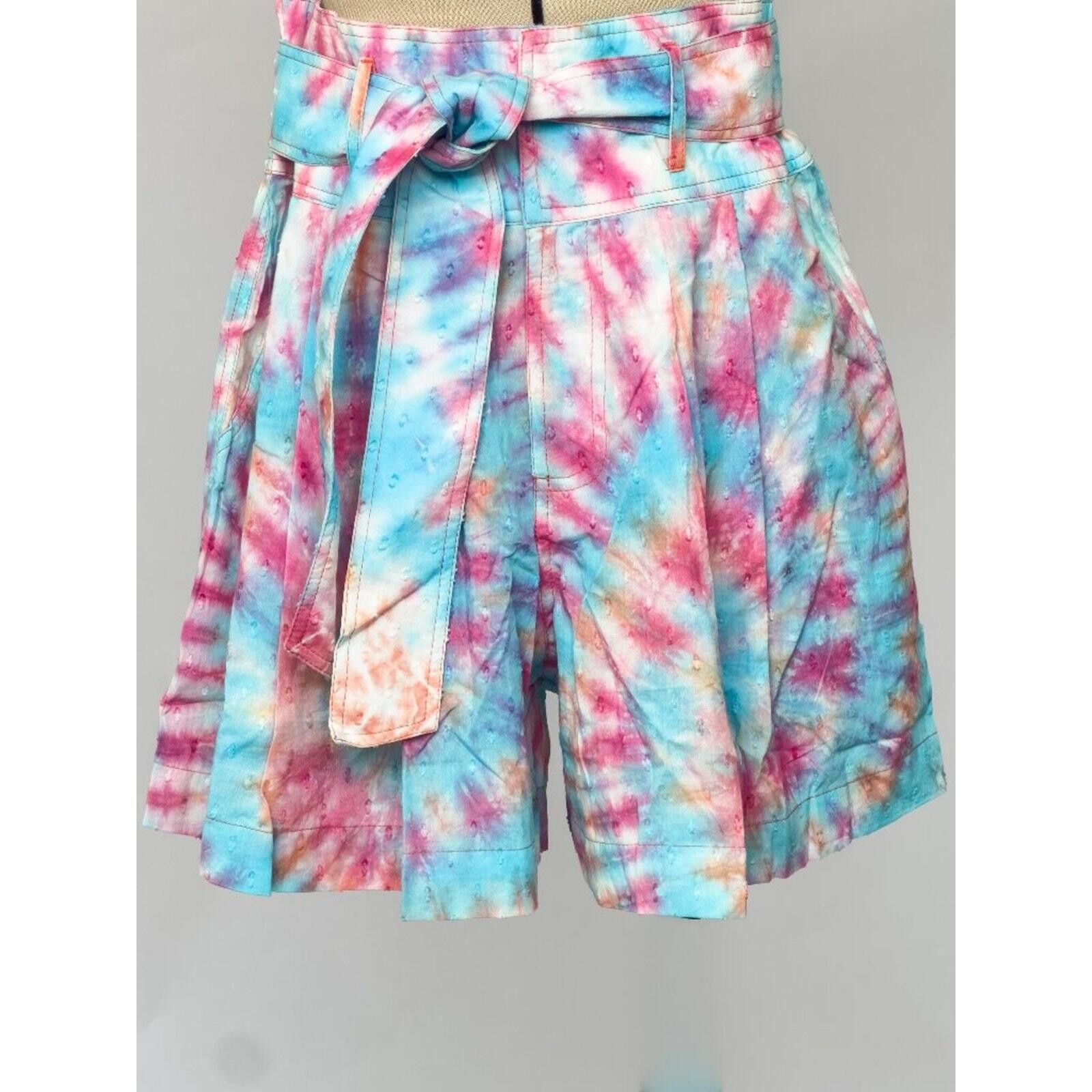 Other Alla Berman Women’s Tie-Dye Shorts NWT Size 26" / US 2 / IT 38 - 1 Preview