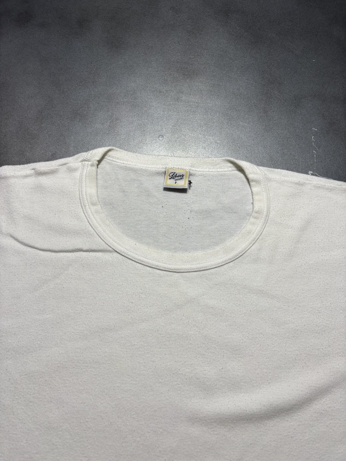 Vintage Vintage Italian Undershirt 1980s Blank Tee Made in Italy Dou Size US M / EU 48-50 / 2 - 5 Thumbnail