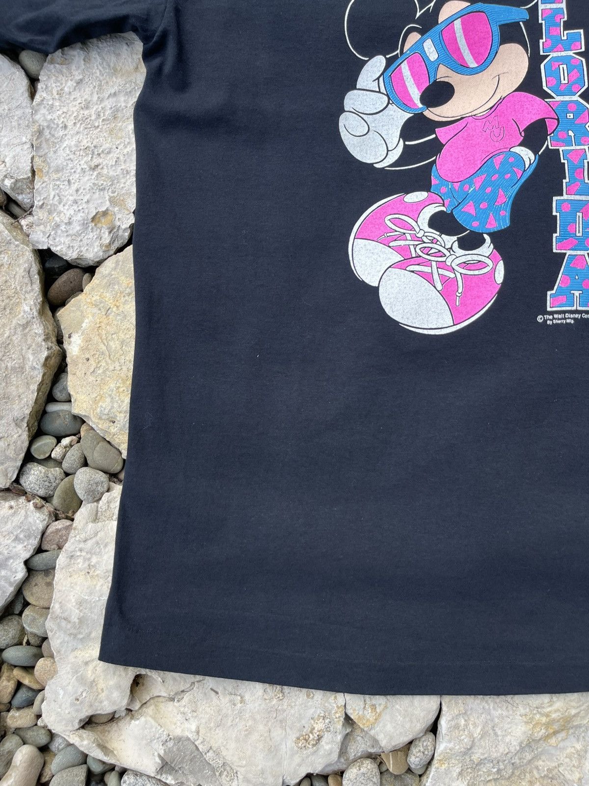 Disney × Vintage Vintage Sherry’s Best Mickey Mouse Florida neon t-shirt tee Size US XL / EU 56 / 4 - 6 Thumbnail
